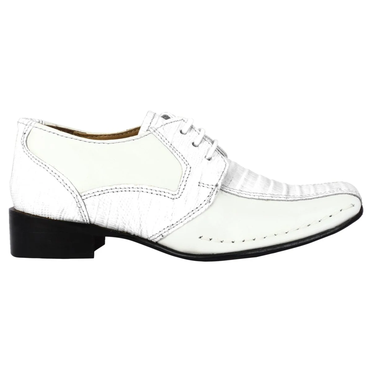 Liberty Zeno Senior Leather Oxford Style Kids Dress Shoes - Image 9