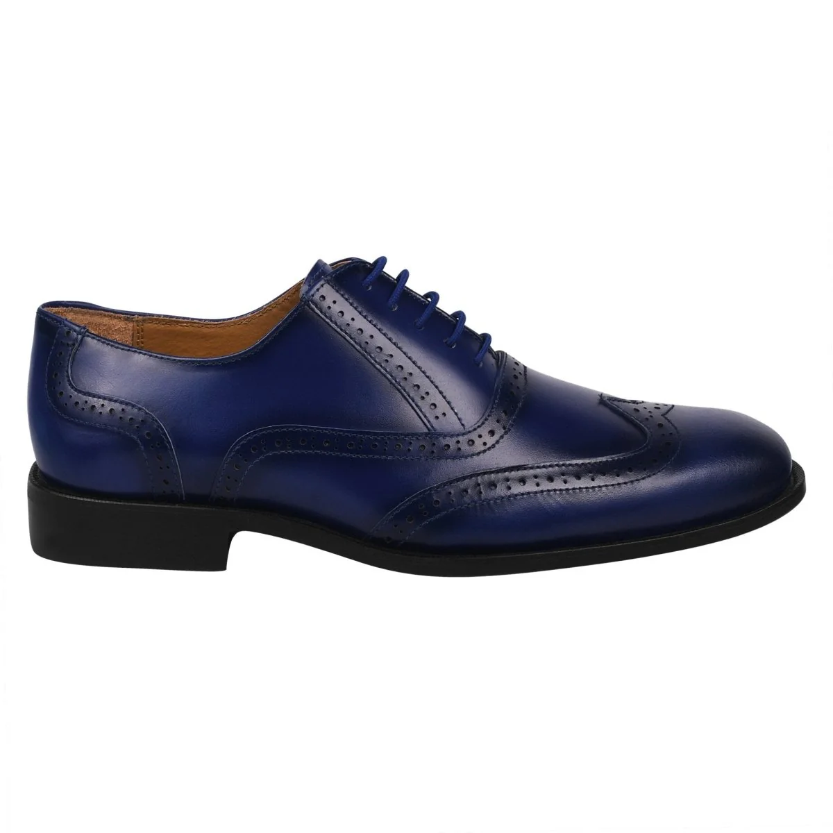 Liberty Zeno Sharon Genuine Leather Oxford Style Men's Designer Dress Shoes - Image 12