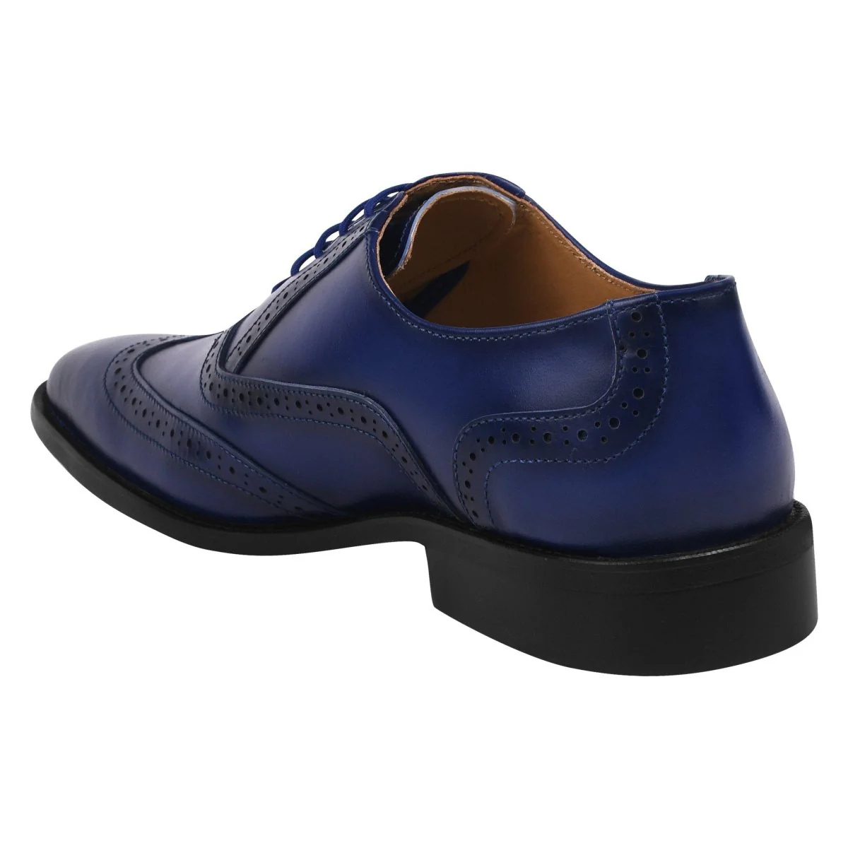Liberty Zeno Sharon Genuine Leather Oxford Style Men's Designer Dress Shoes - Image 14