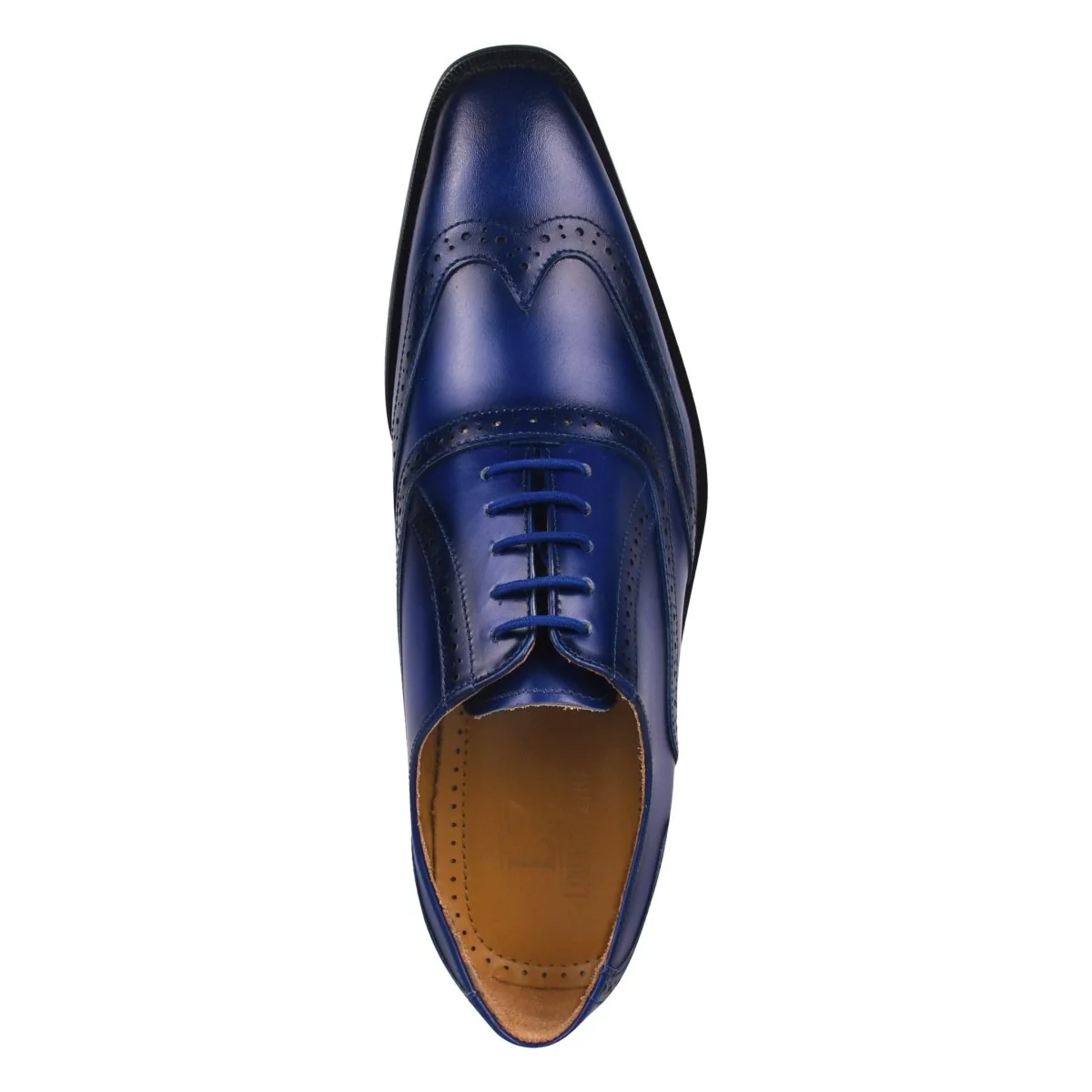 Liberty Zeno Sharon Genuine Leather Oxford Style Men's Designer Dress Shoes - Image 15