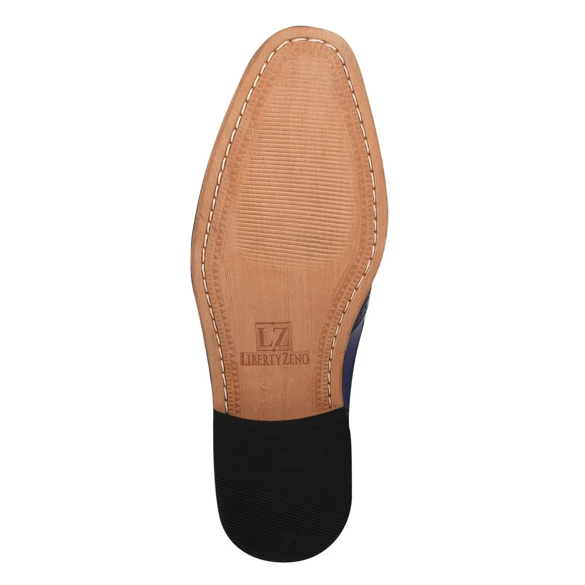 Liberty Zeno Sharon Genuine Leather Oxford Style Men's Designer Dress Shoes - Image 16