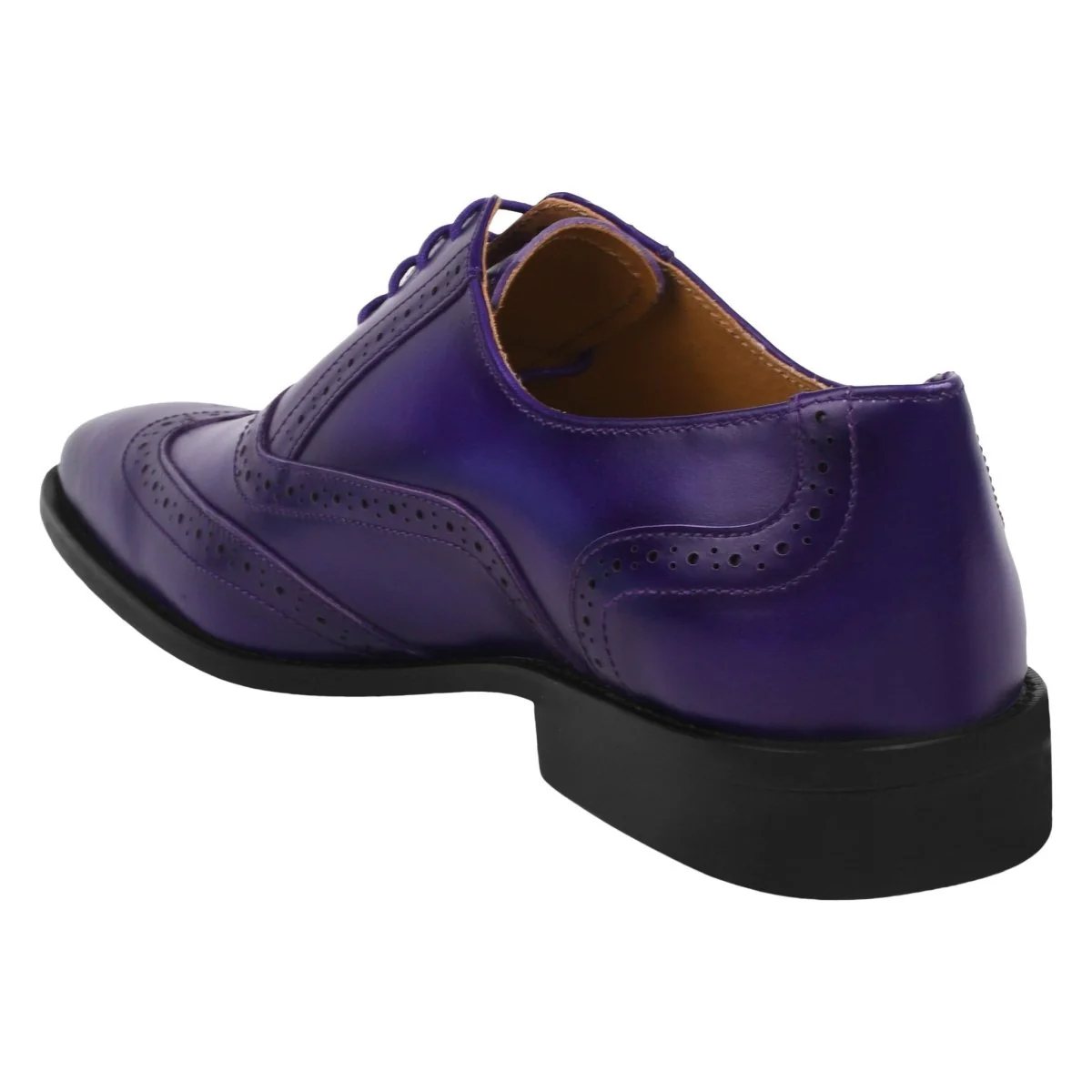 Liberty Zeno Sharon Genuine Leather Oxford Style Men's Designer Dress Shoes - Image 7