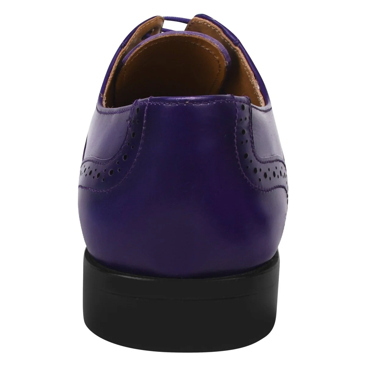 Liberty Zeno Sharon Genuine Leather Oxford Style Men's Designer Dress Shoes - Image 8
