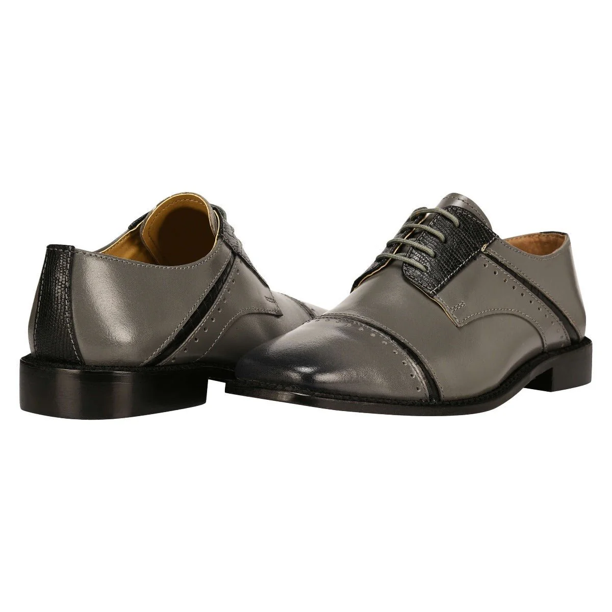 Liberty Zeno Swish Leather Oxford Style Dress Shoes for Kids - Image 11