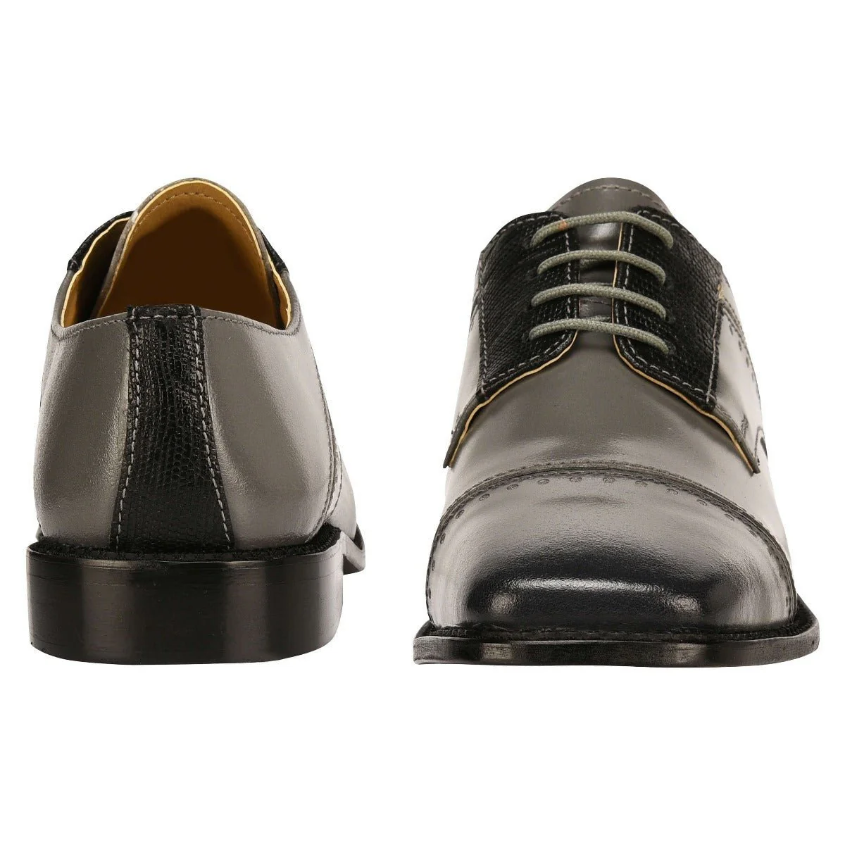 Liberty Zeno Swish Leather Oxford Style Dress Shoes for Kids - Image 13