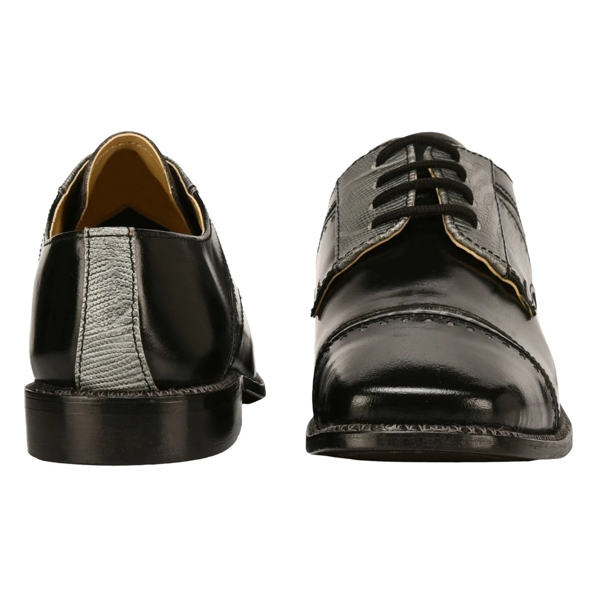 Liberty Zeno Swish Leather Oxford Style Dress Shoes for Kids - Image 2