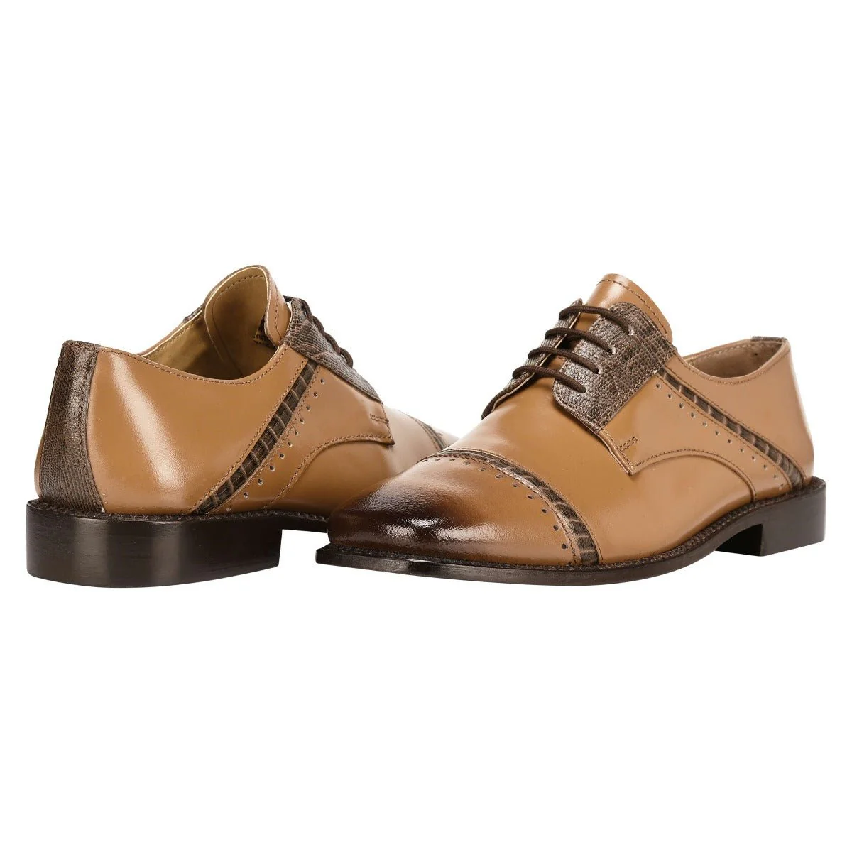 Liberty Zeno Swish Leather Oxford Style Dress Shoes for Kids - Image 6