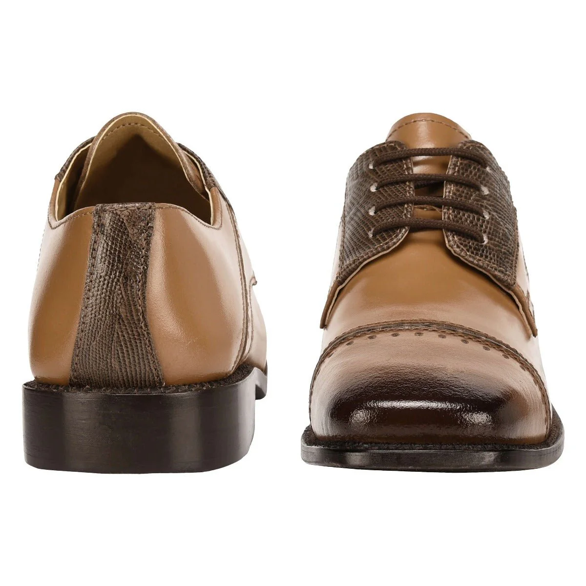 Liberty Zeno Swish Leather Oxford Style Dress Shoes for Kids - Image 8