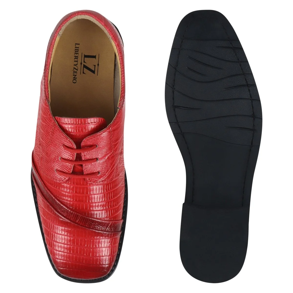 Liberty Zeno Trevor Leather Oxford Style Boys Dress Shoes - Image 10