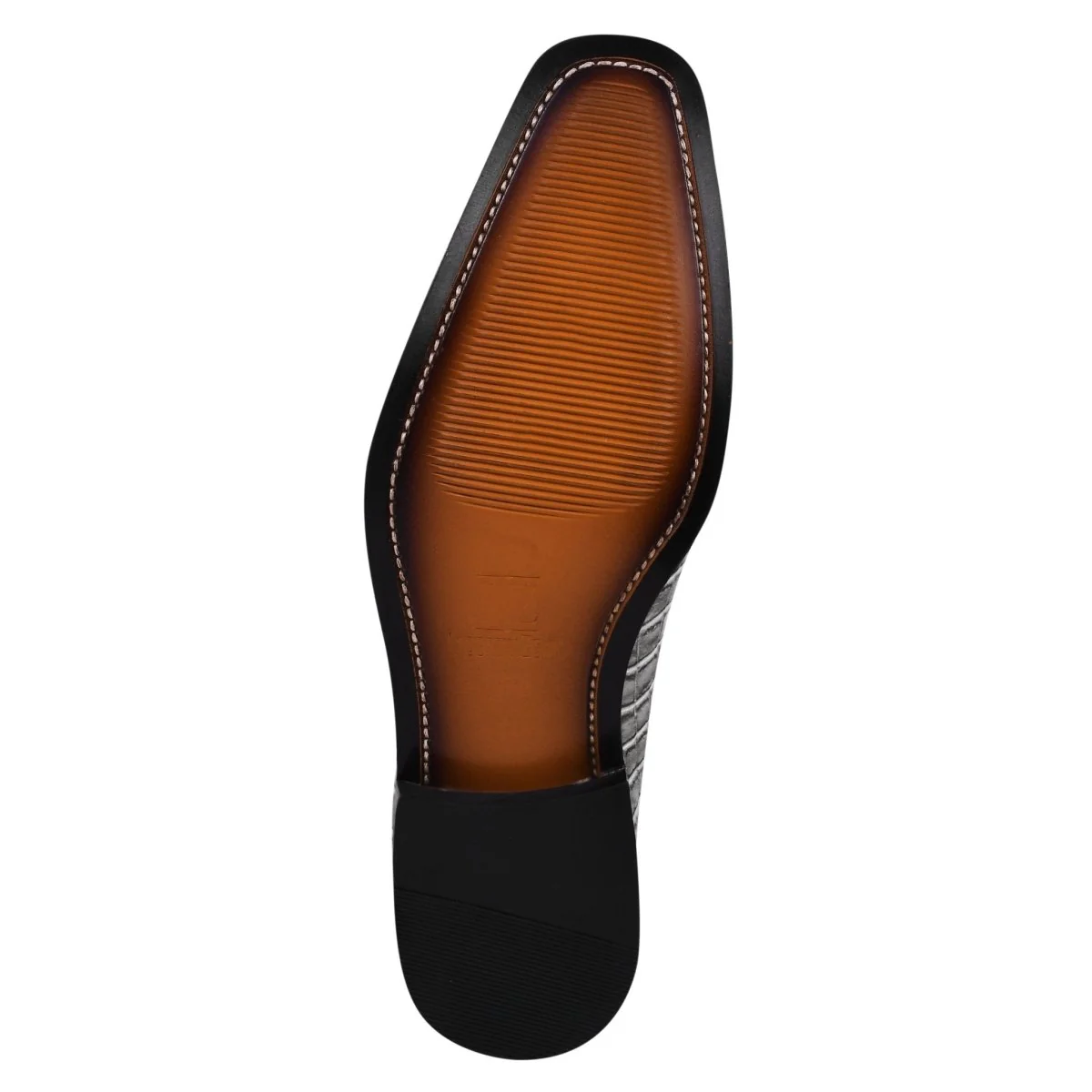 Liberty Zeno Walter Small Croco Leather Lace up Oxford Dress shoes - Image 21