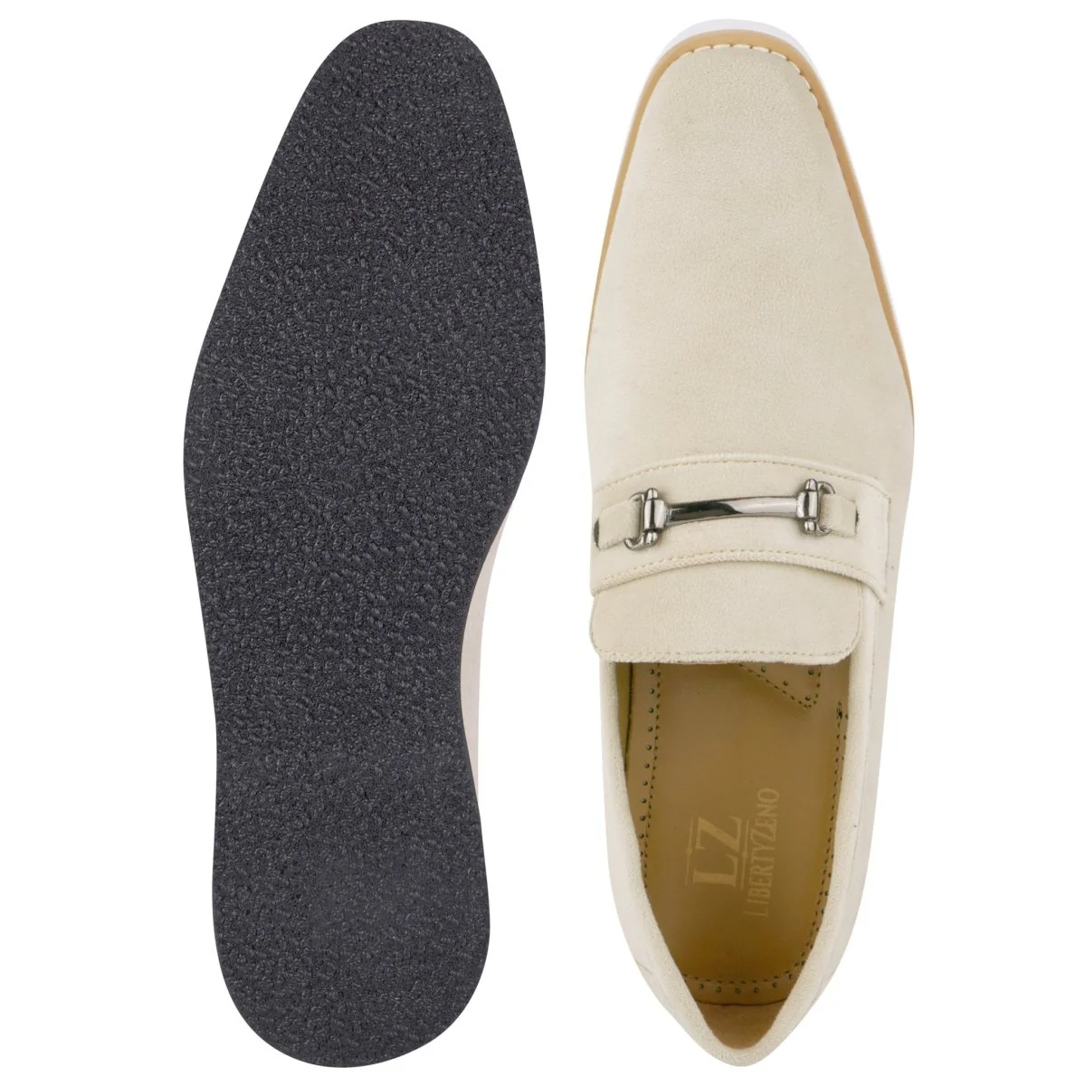 Liberty Zeno Welkar Men Velvet Causal Buckle Slip-On Loafers Shoes - Image 10