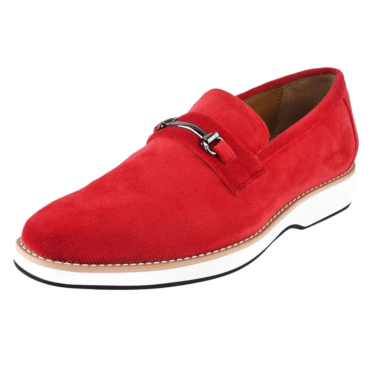 Liberty Zeno Welkar Men Velvet Causal Buckle Slip-On Loafers Shoes - Image 31