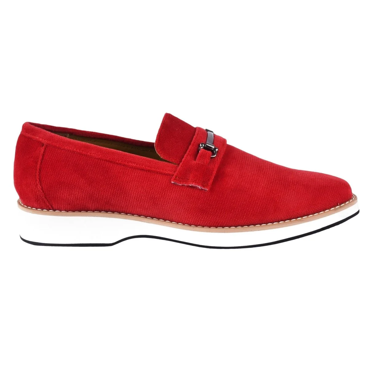 Liberty Zeno Welkar Men Velvet Causal Buckle Slip-On Loafers Shoes - Image 35