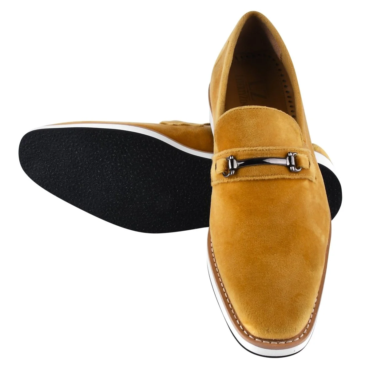 Liberty Zeno Welkar Men Velvet Causal Buckle Slip-On Loafers Shoes - Image 39