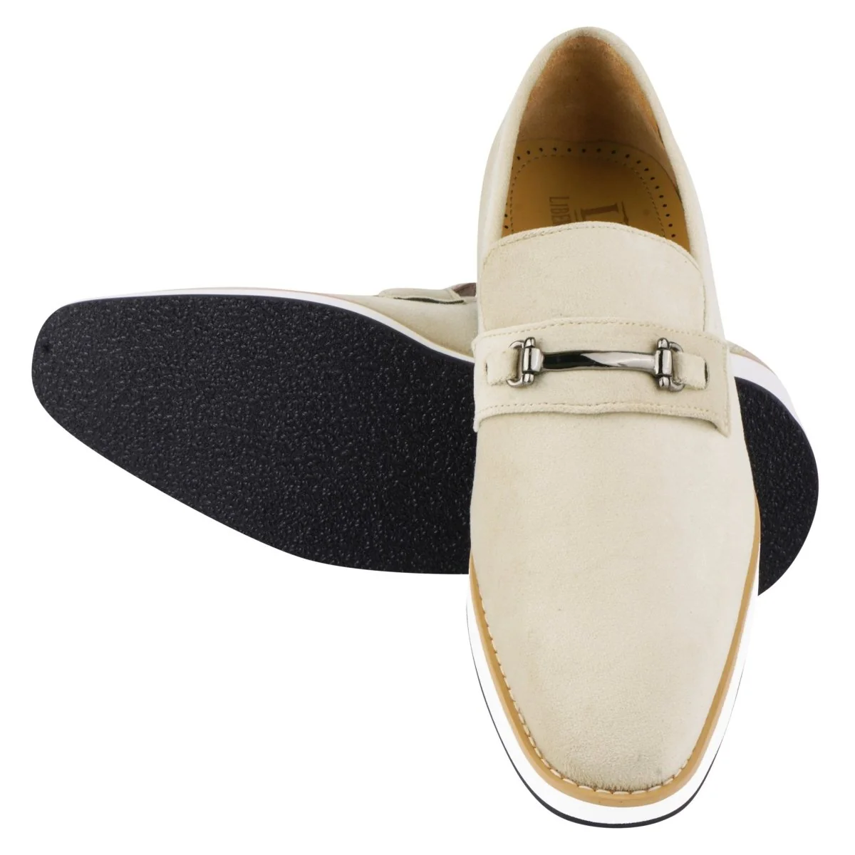 Liberty Zeno Welkar Men Velvet Causal Buckle Slip-On Loafers Shoes - Image 9