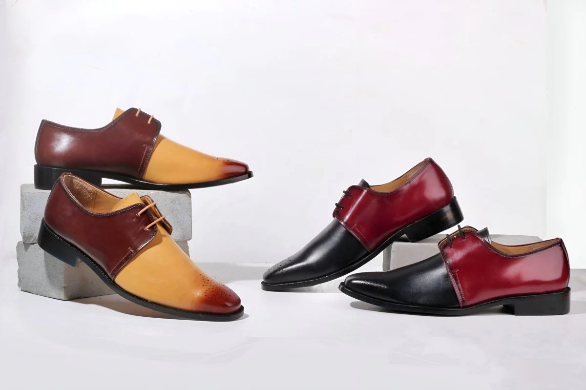 Libertyzeno Shoes  DANIEL Genuine Leather Oxford Dress Shoes for Men - Image 2