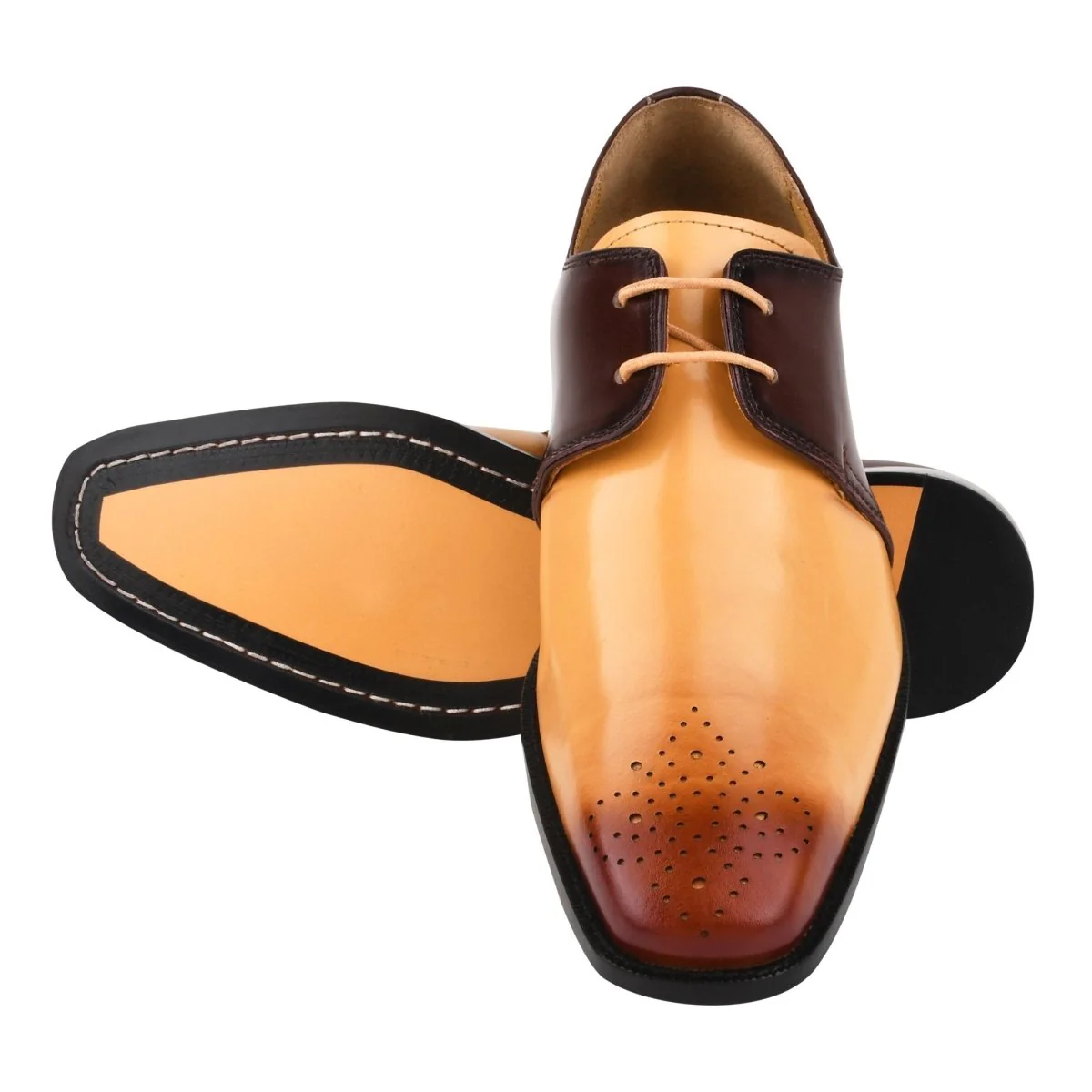 Libertyzeno Shoes  DANIEL Genuine Leather Oxford Dress Shoes for Men - Image 3