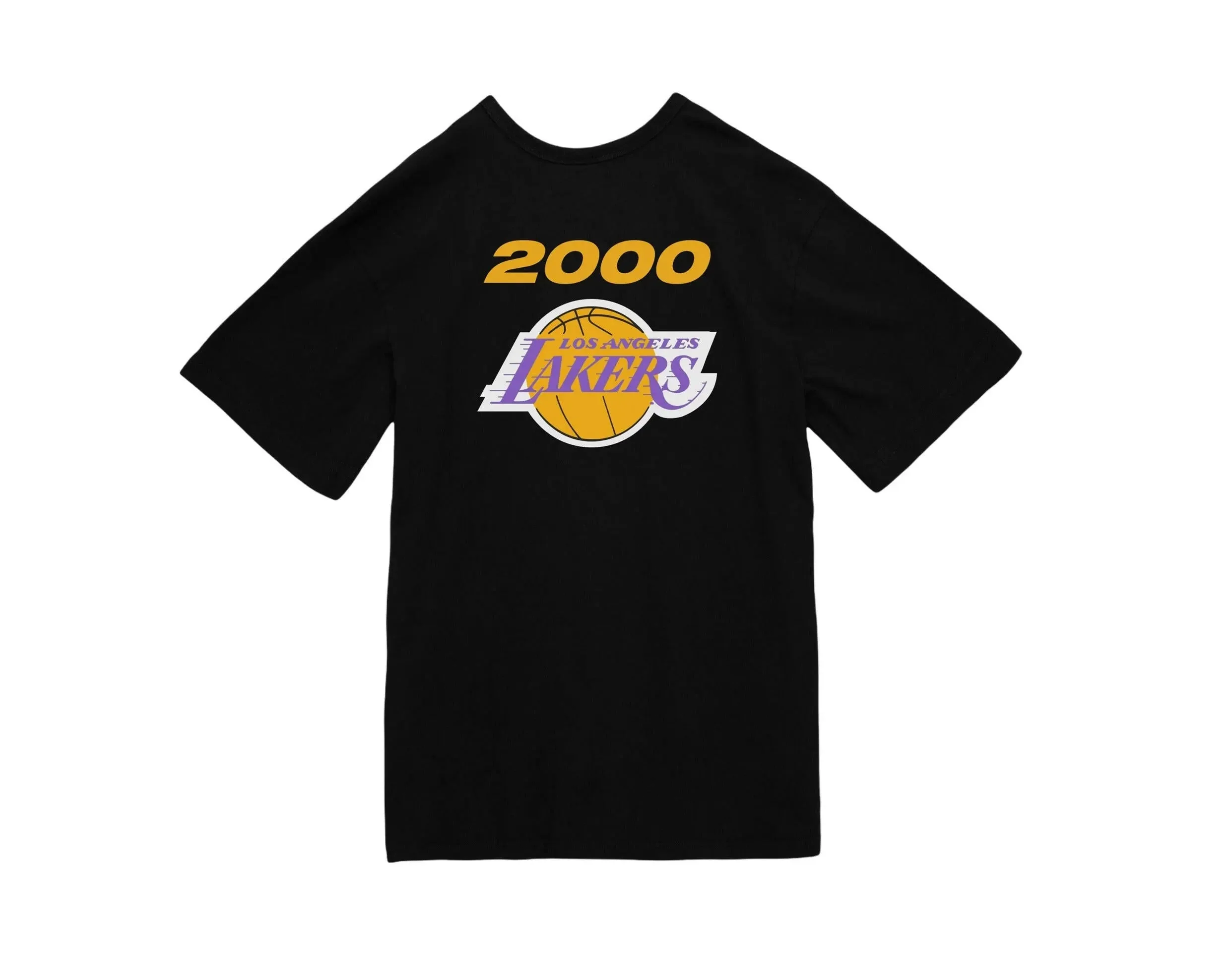 Mitchell and Ness Qs 2000 Finals Lakers T Shirt Men's Cotton - Image 2