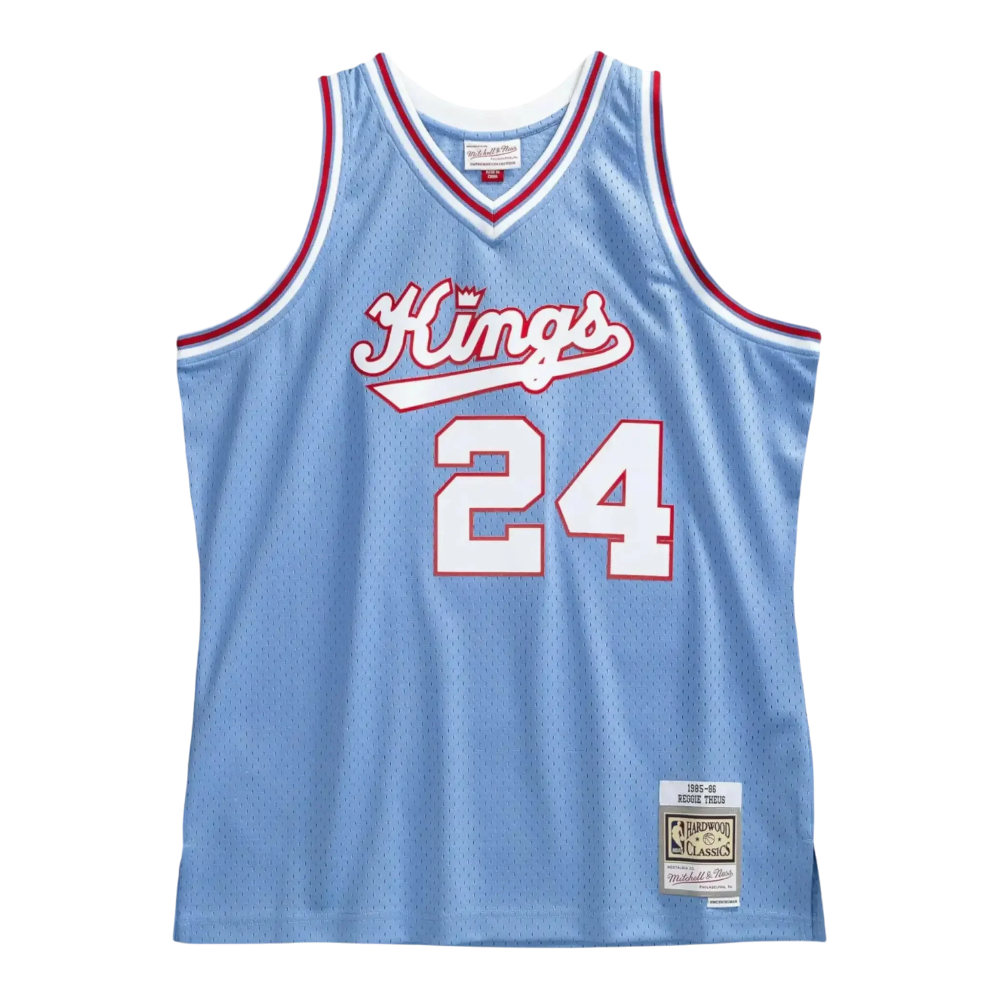 Mitchell and Ness Swingman Reggie Theus Mens Vegan Jersey