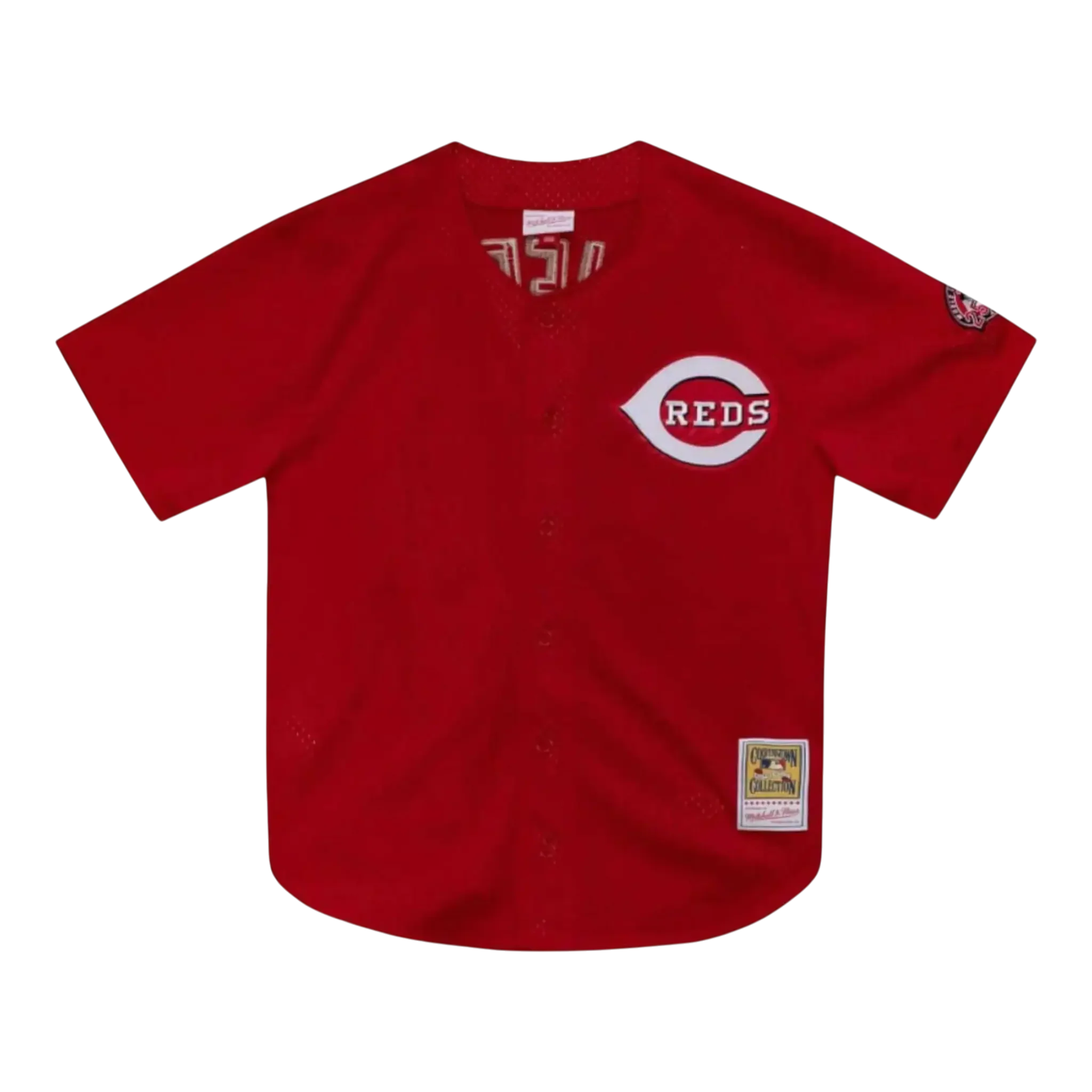 Mitchell & Ness Authentic Button Front Cincinnati Reds 2000 Ken Griffey Jr. Jersey