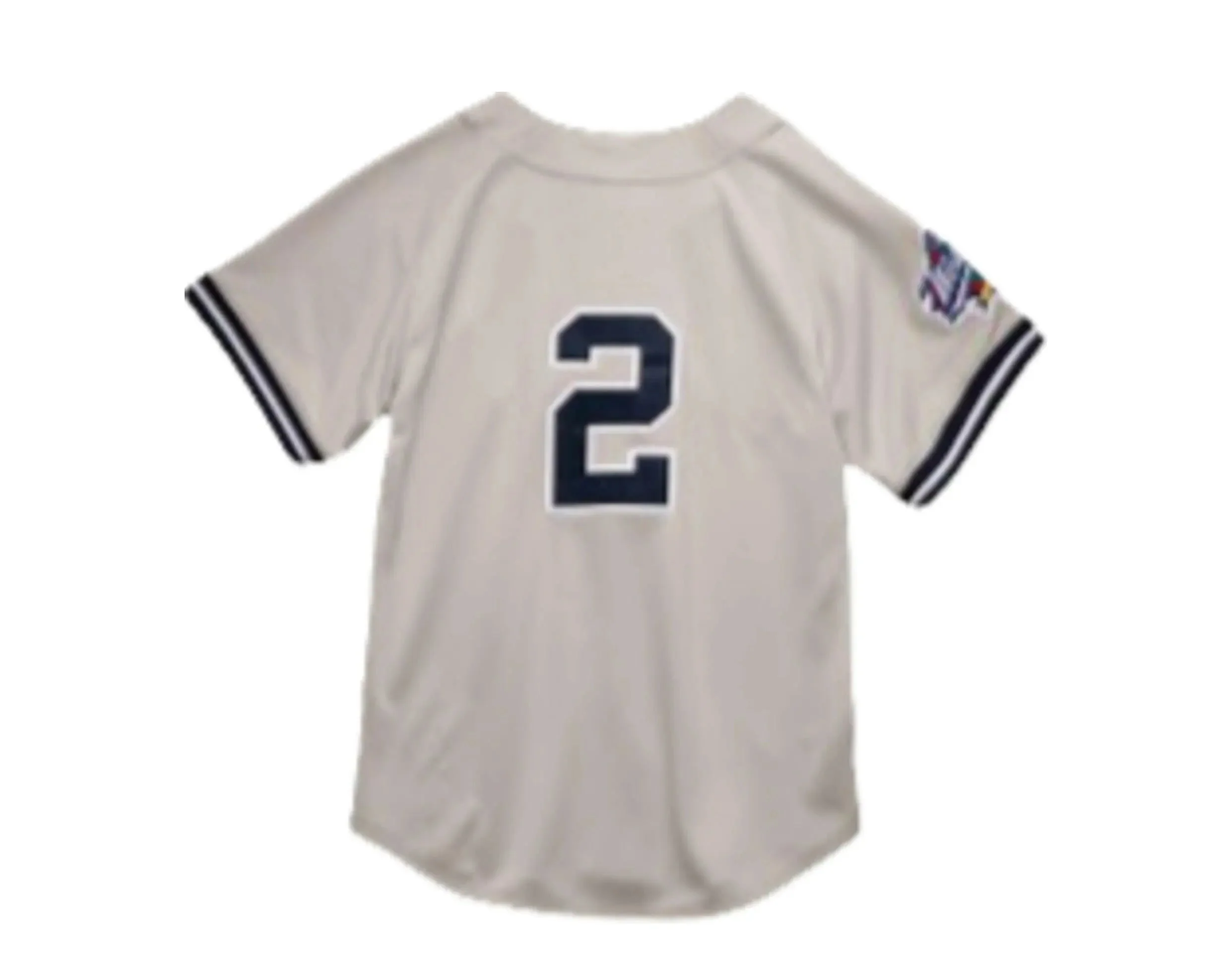Mitchell & Ness Authentic New York Yankees 1996 WS Derek Jeter Away Jersey - Image 2