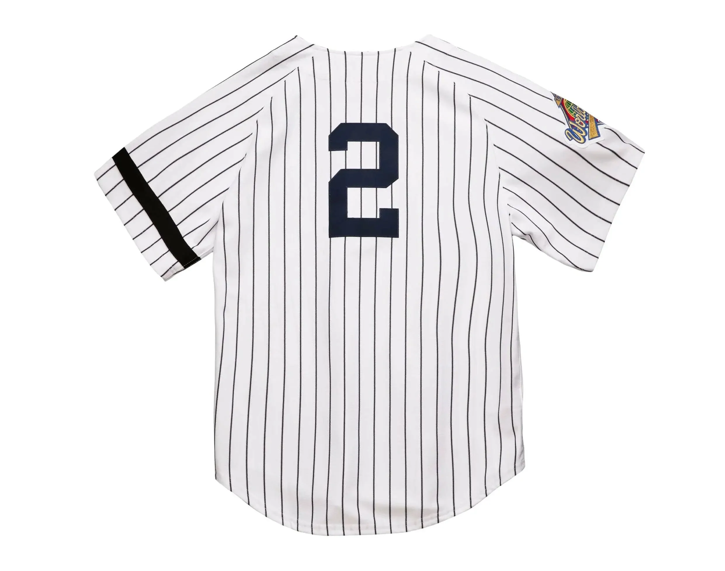 Mitchell & Ness Authentic New York Yankees 1996 WS Derek Jeter Home Jersey - Image 2