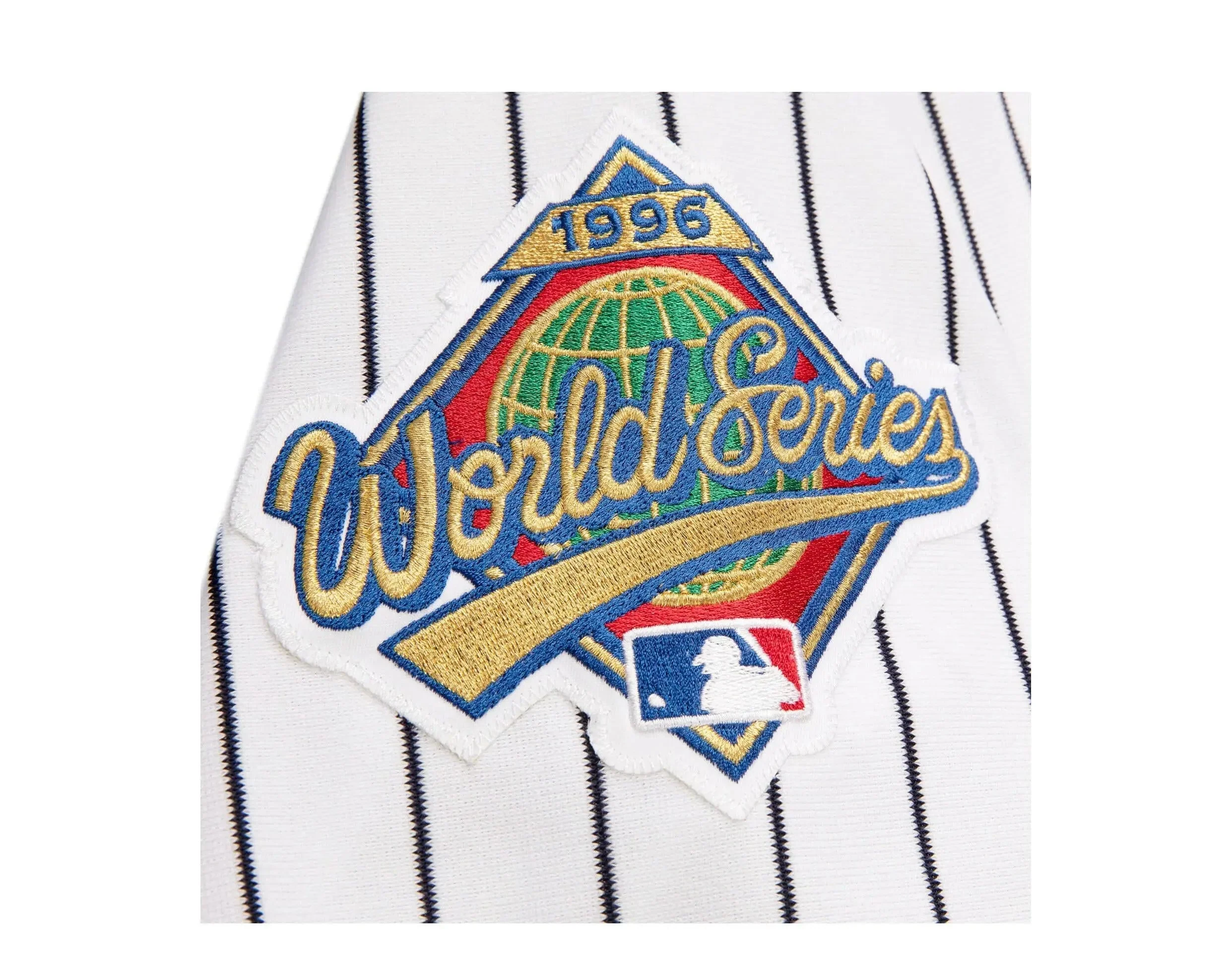 Mitchell & Ness Authentic New York Yankees 1996 WS Derek Jeter Home Jersey - Image 4