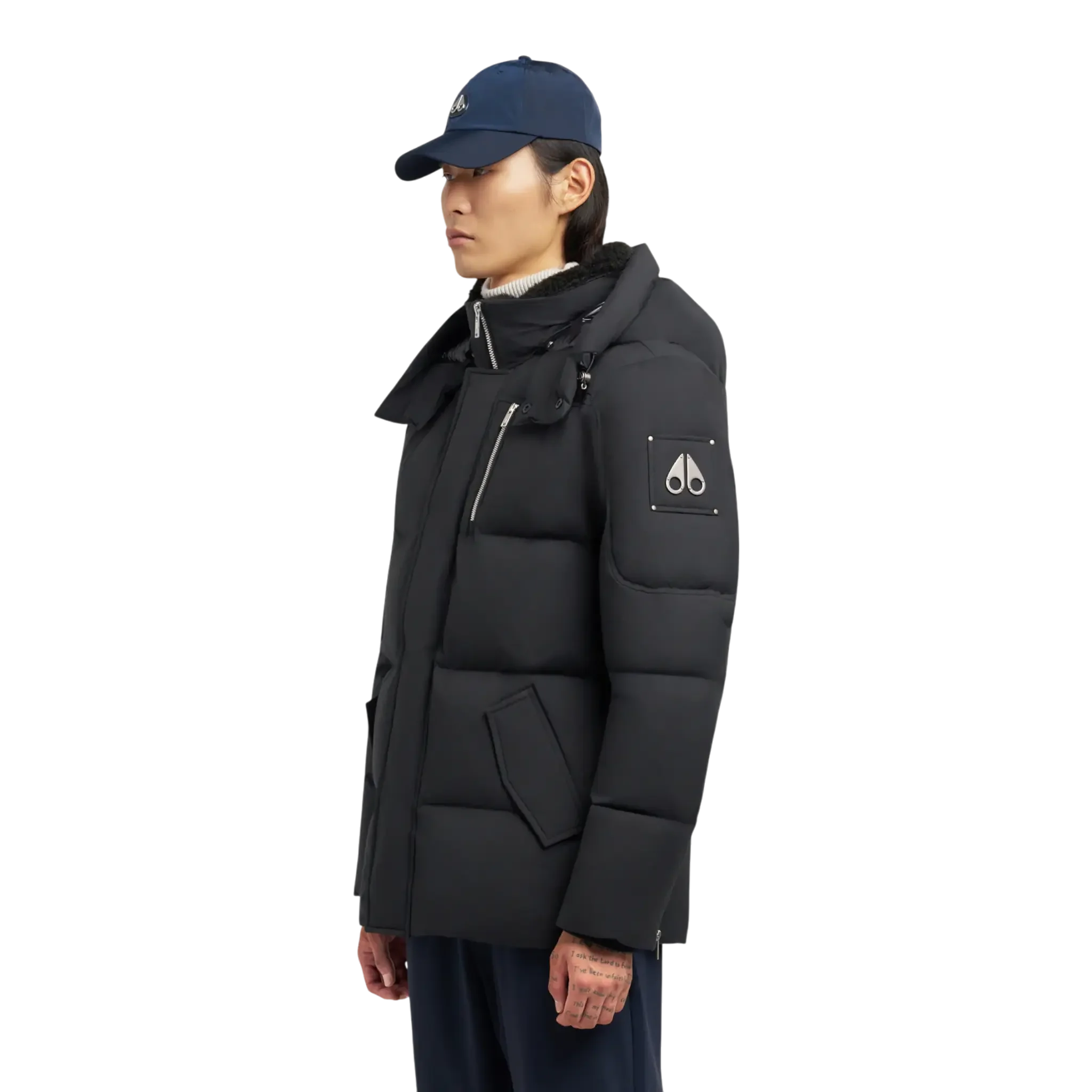 MOOSE KNUCKLES EVEREST 3Q PUFFER Men Jacket BLACK