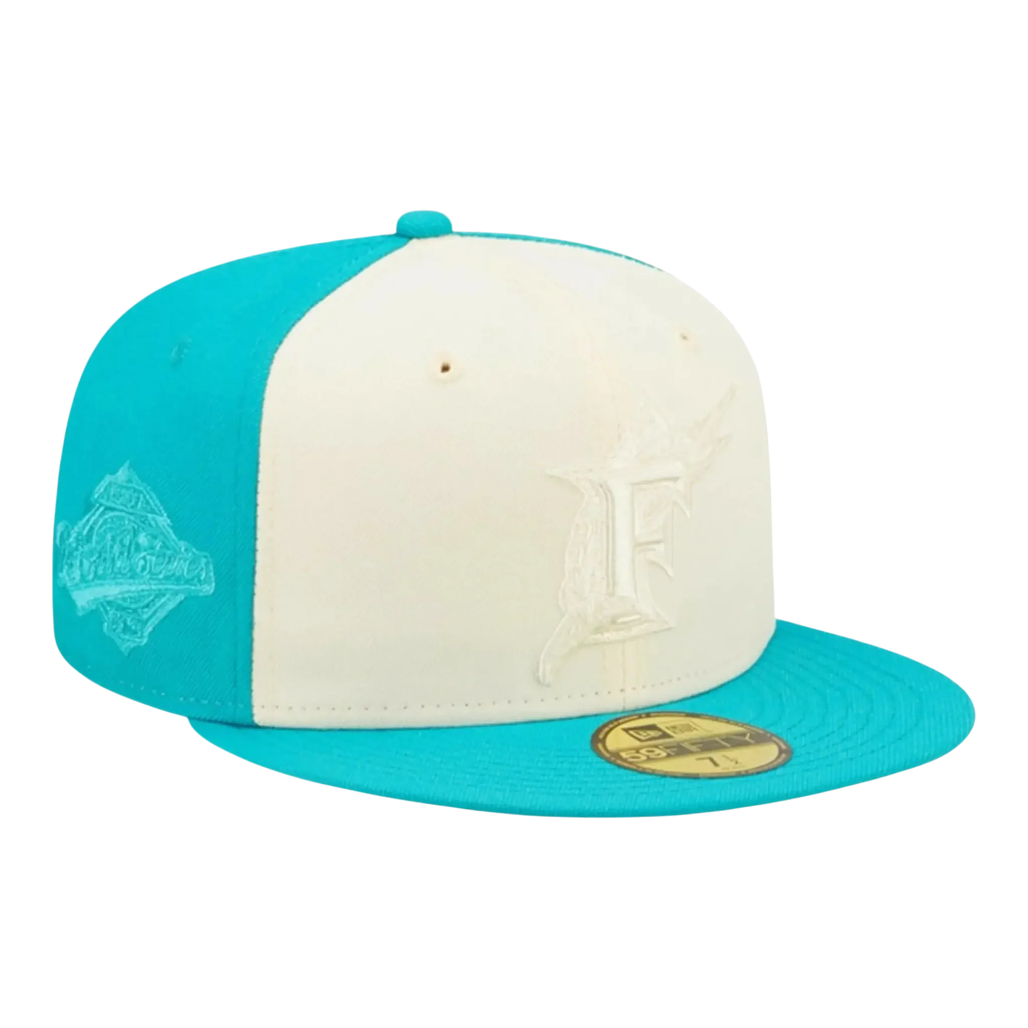 New Era 59Fifty Florida Marlins Tonal Two Tone Fitted Hat