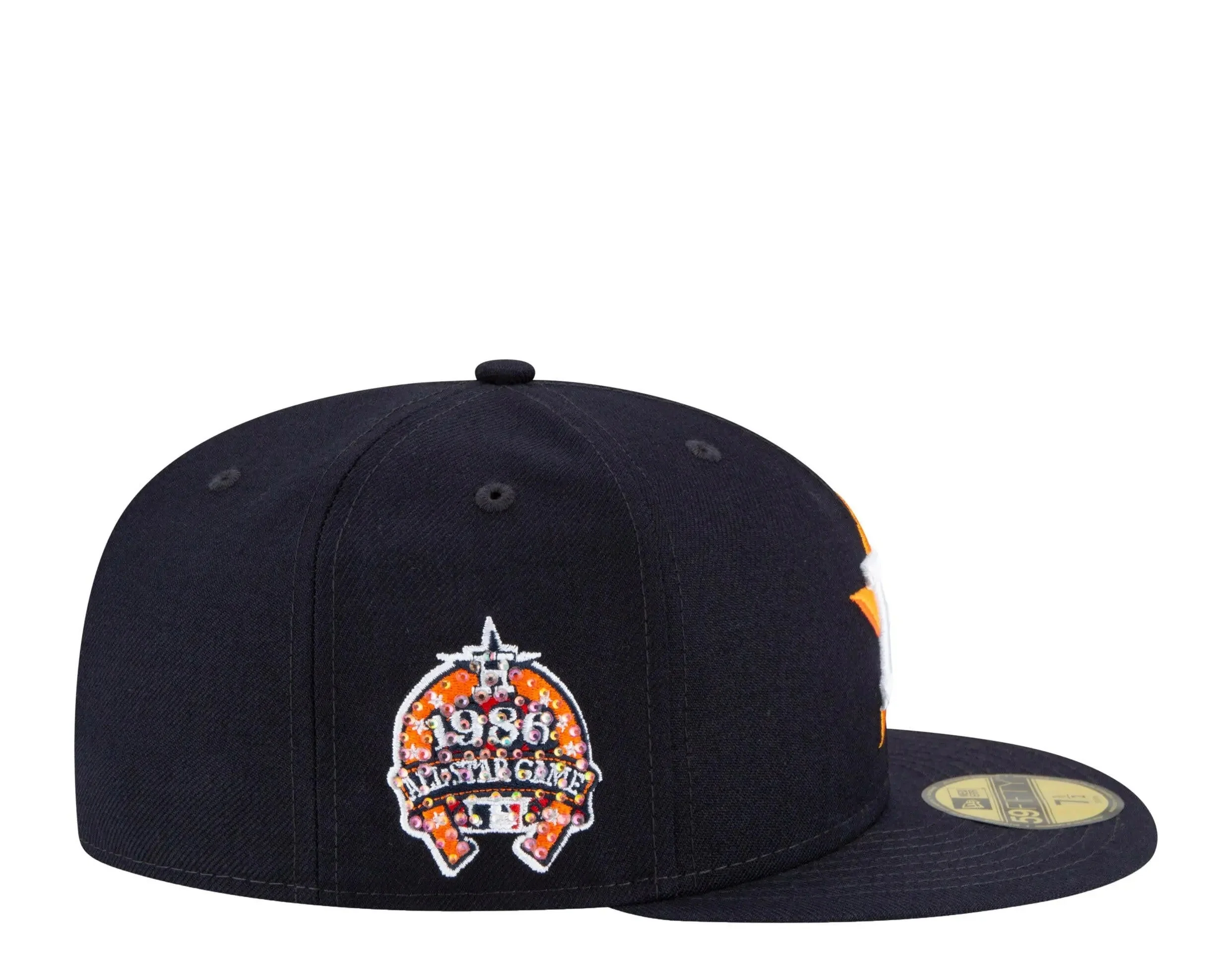 New Era 59FIFTY MLB Houston Astros Icy ASG Side Patch Wool Fitted - Image 4