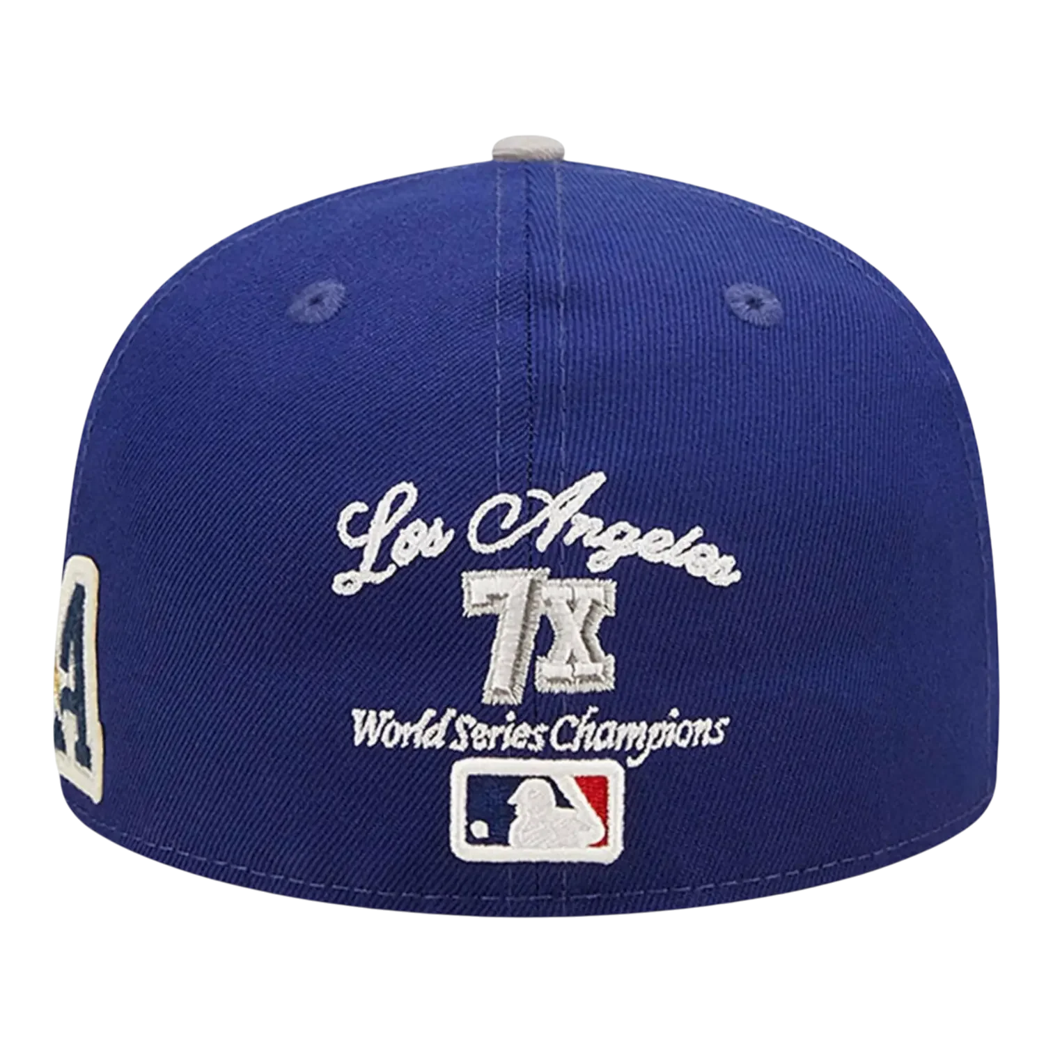 New Era 59Fifty MLB Los Angeles Dodgers Letterman Fitted Hat - Image 2