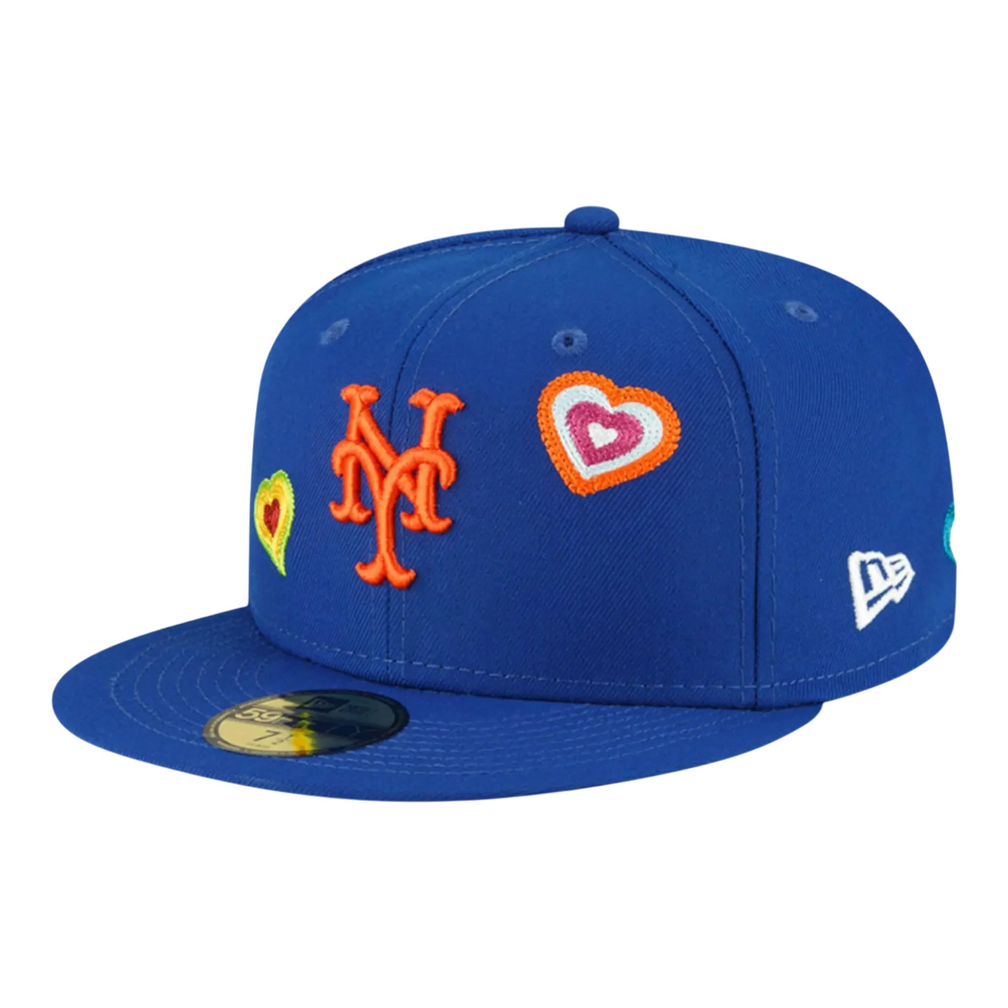 New Era 59FIFTY MLB New York Mets Chain Stitch Heart Fitted Hat