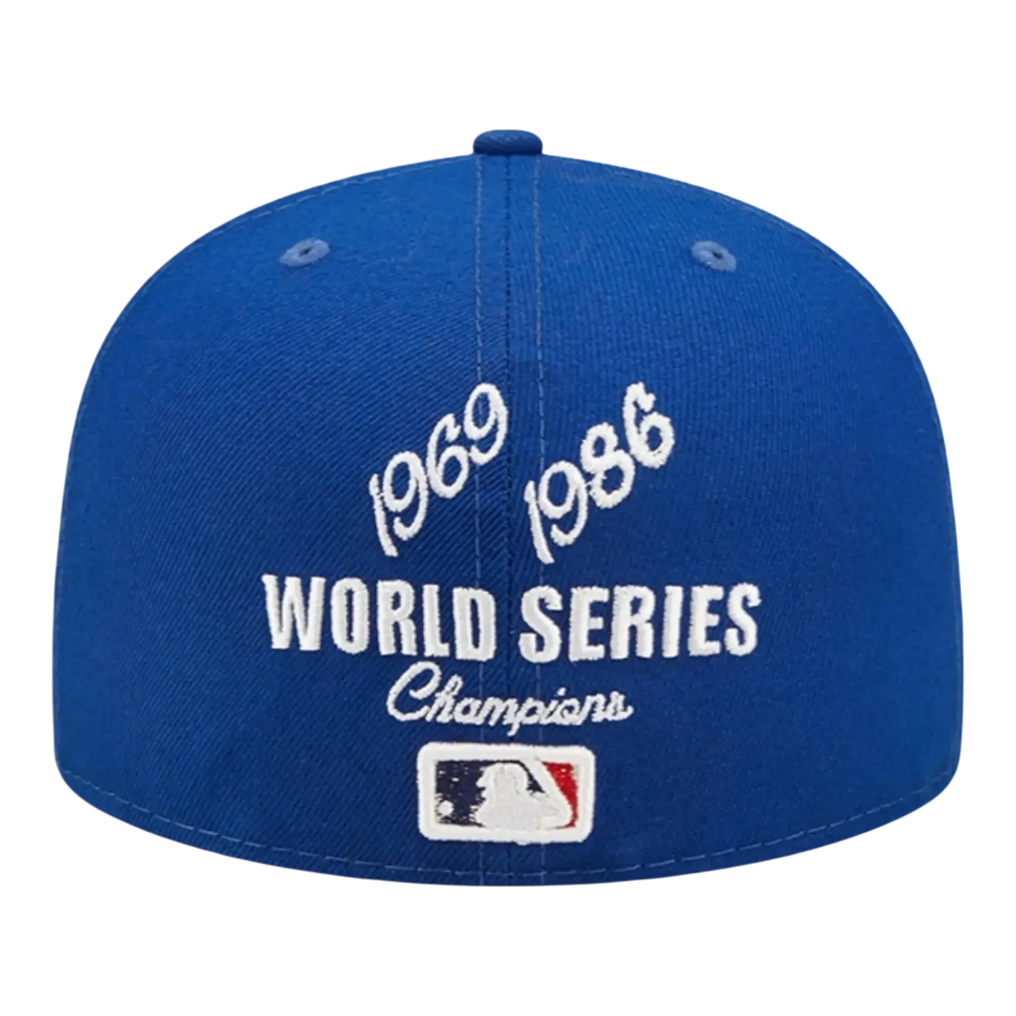 New Era 59Fifty MLB New York Mets Crown Champs WS Fitted Hat - Image 2