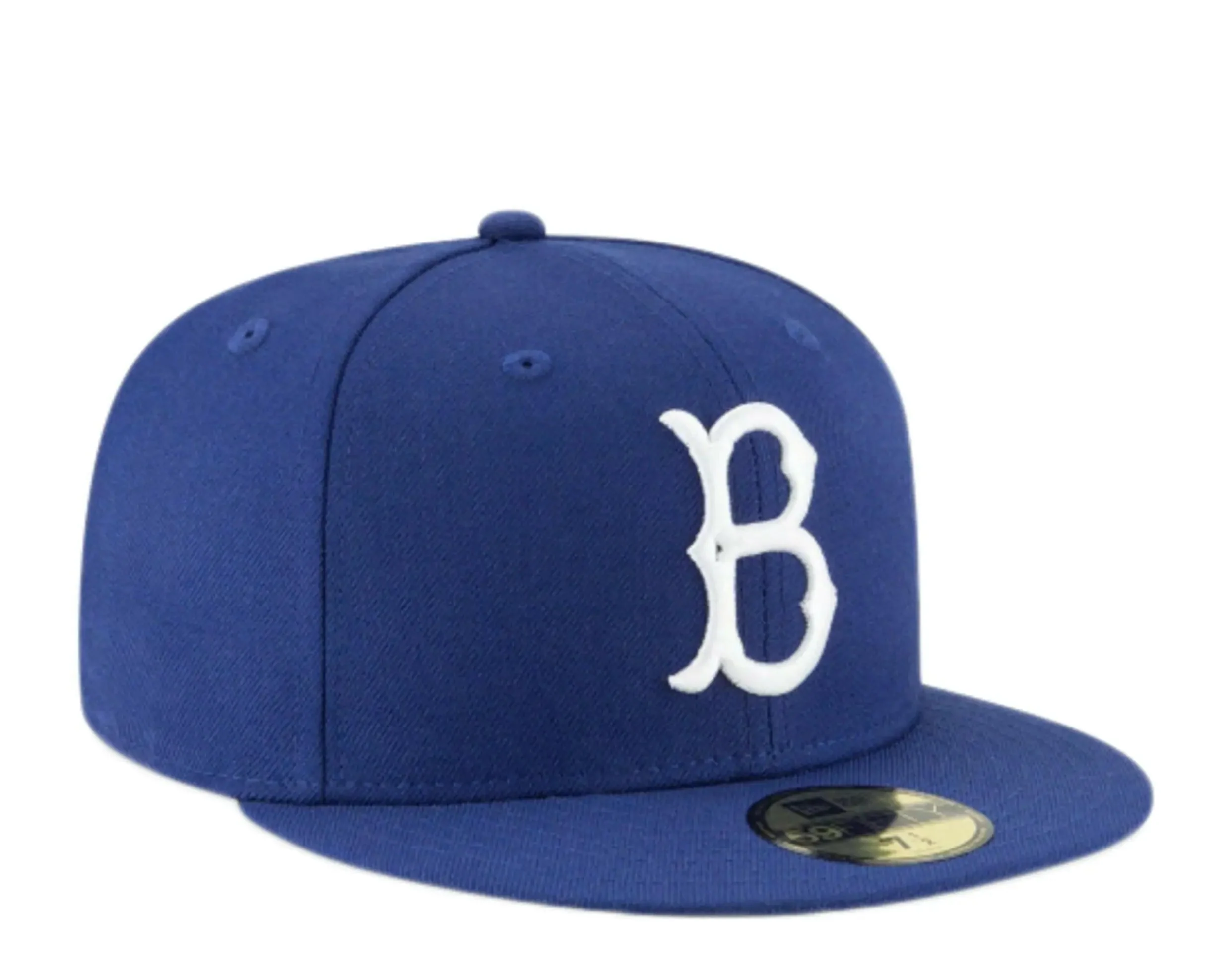 New Era Brooklyn Dodgers 1949 Cooperstown 59Fifty Wool Fitted Hat - Image 3