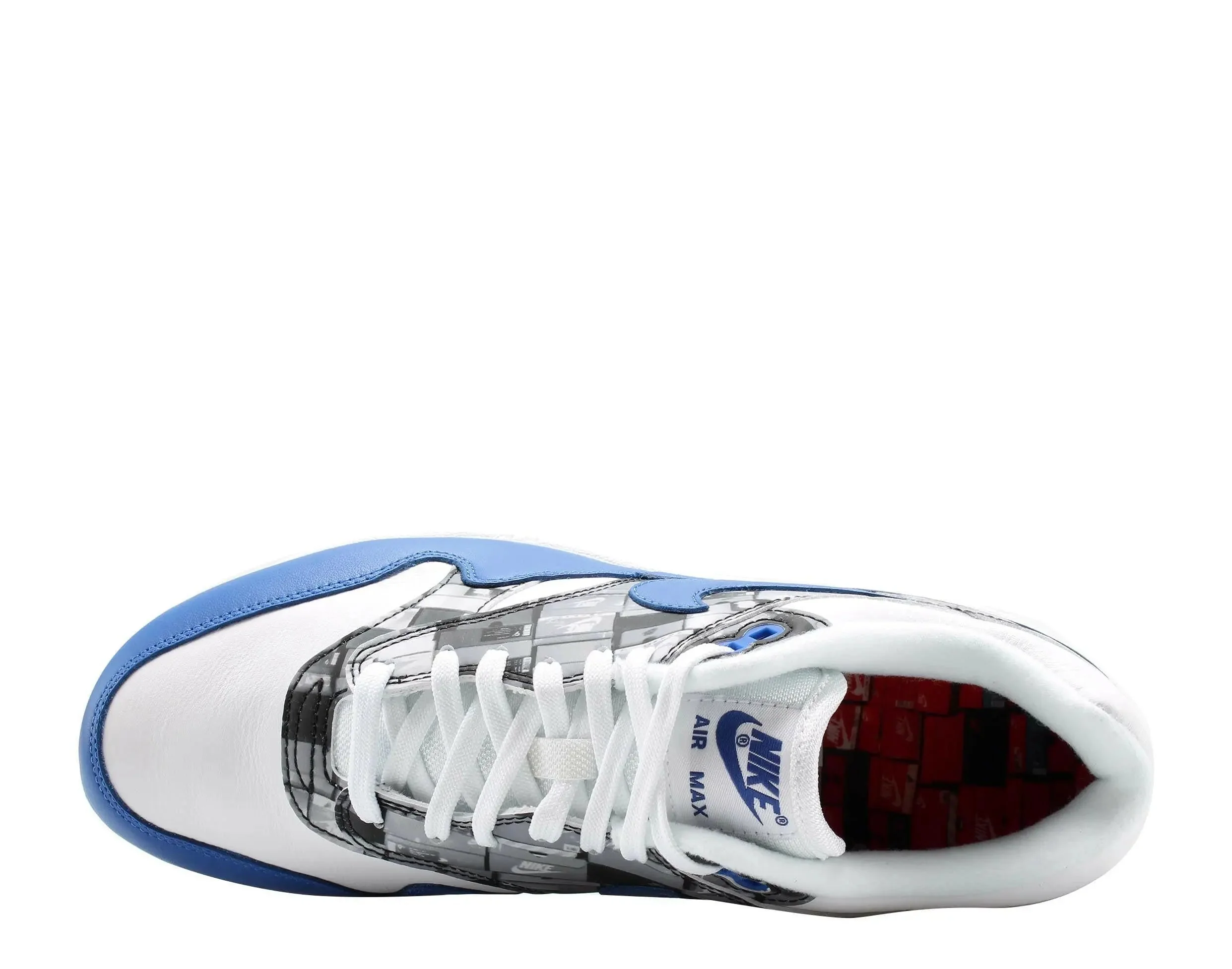 Nike Air Max 1 Print Running Sneakers Men's Leather - Image 4
