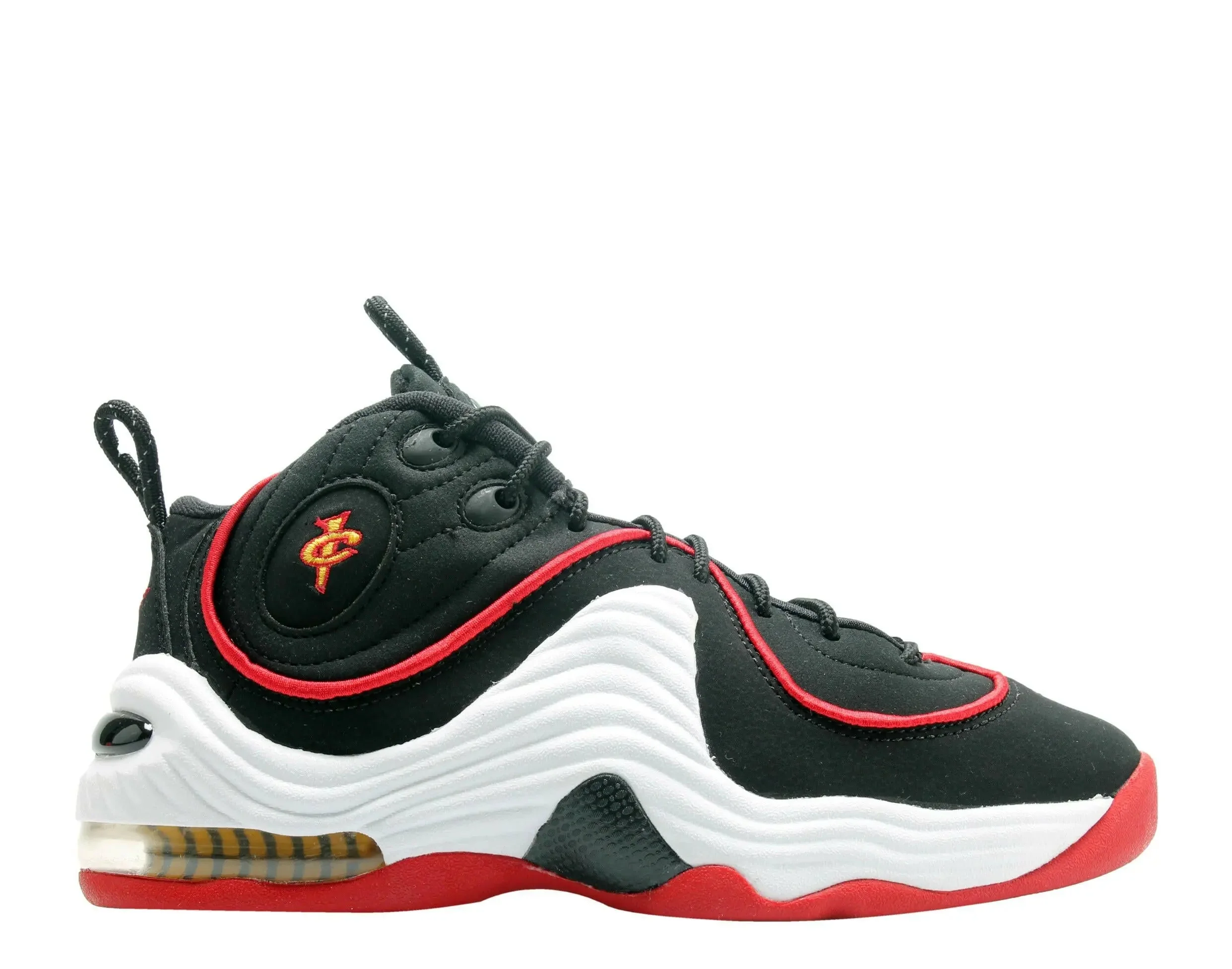 Nike Air Penny II Leather Big Kids Basketball Shoes - Image 2
