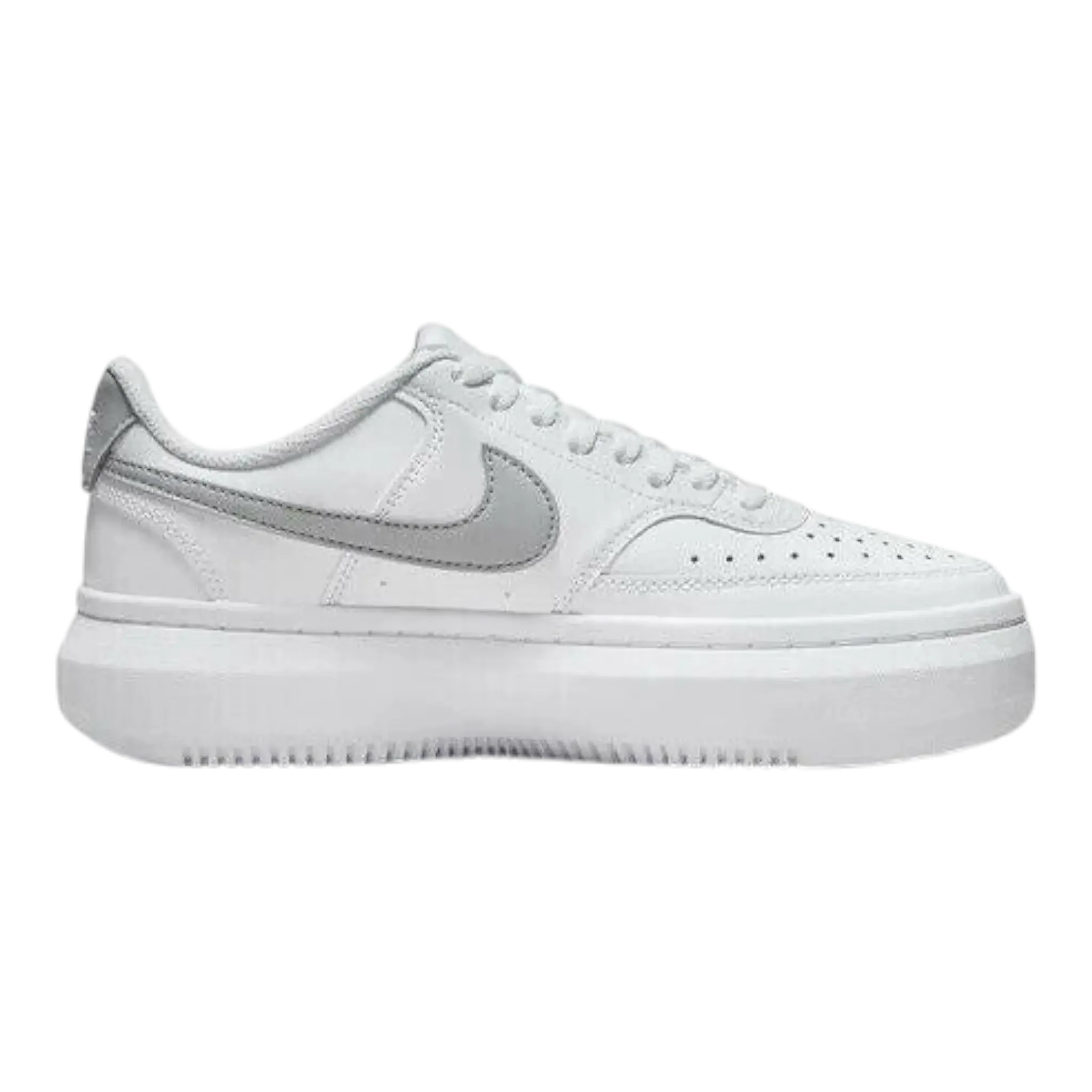 Nike Court Vision Alta Sneakers Women's White Low Top Casual Shoes