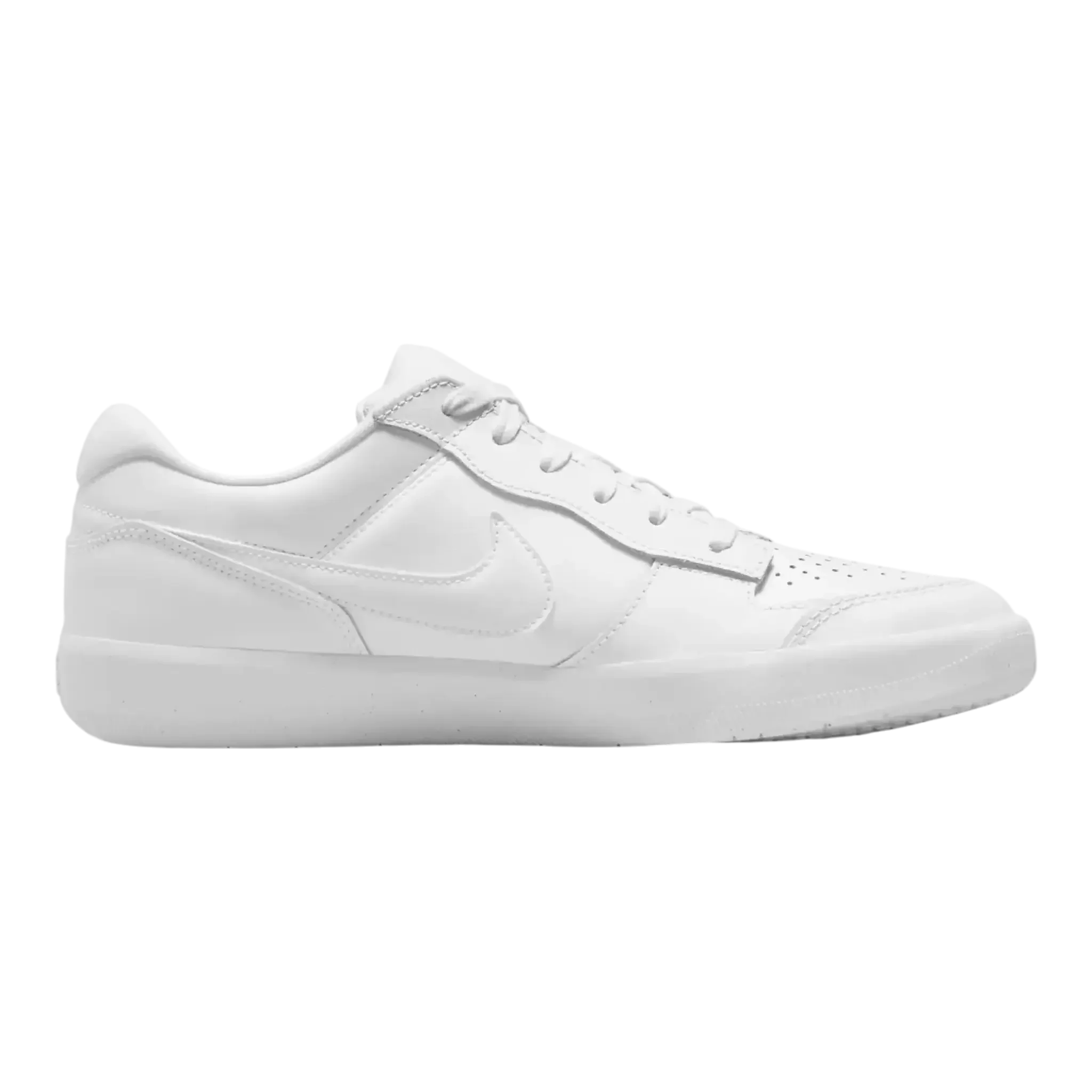 Nike SB Force 58 Premium DH7505-100 Sneaker Men's White Leather Skateboard Shoes