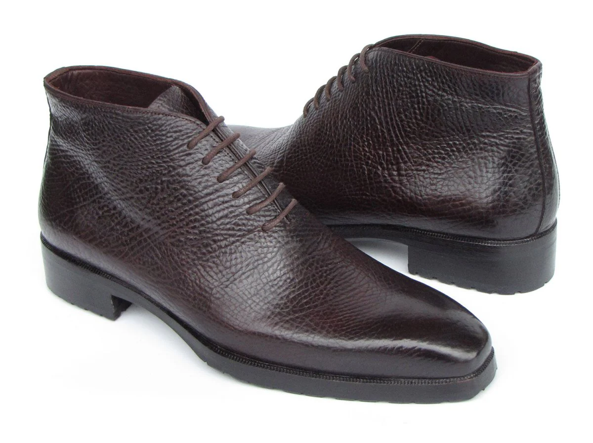Paul Parkman Men's Brown Floater Leather Ankle Boots - Image 6