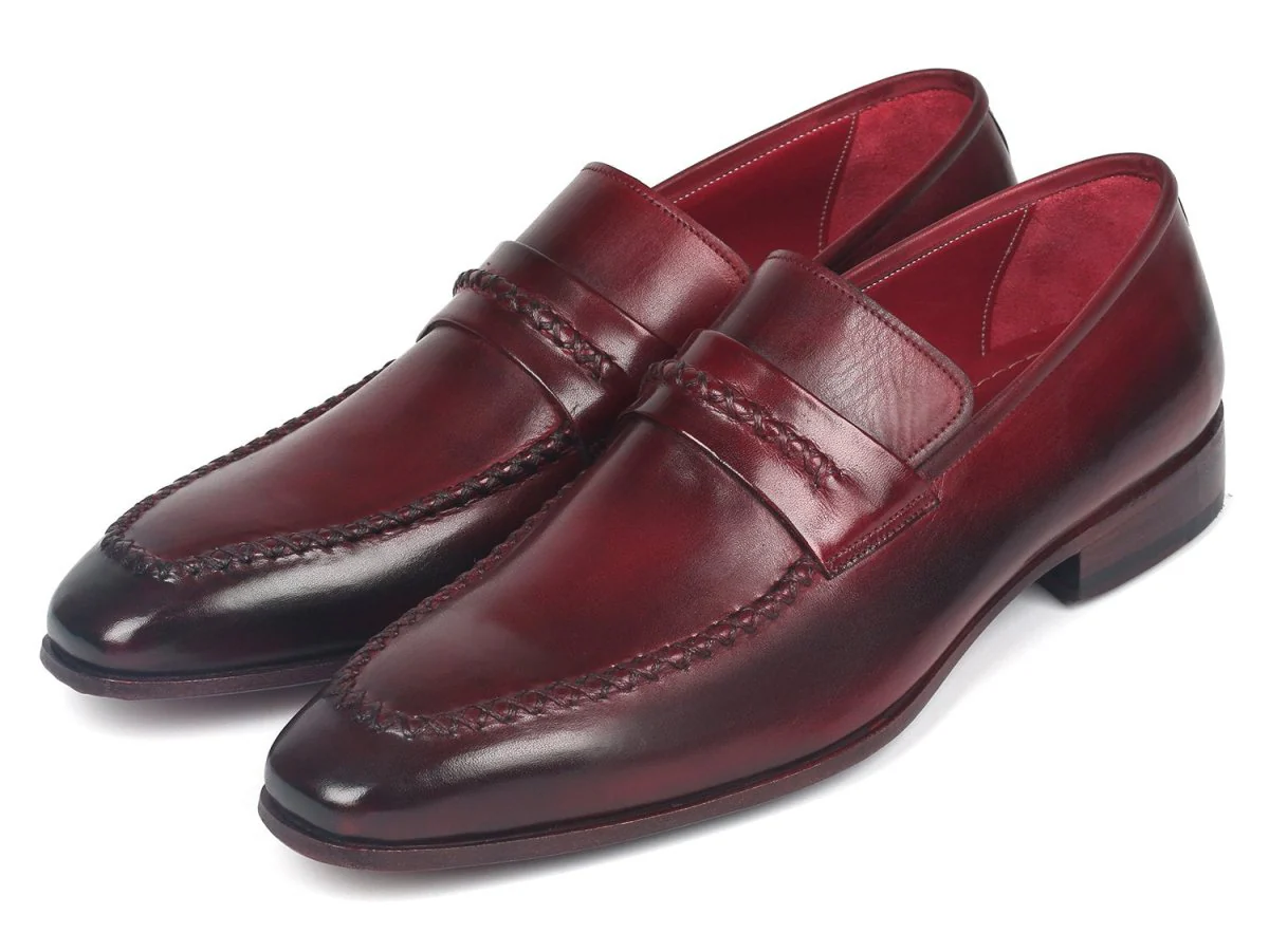 Paul Parkman Men's Loafers in Bordeaux - Image 6