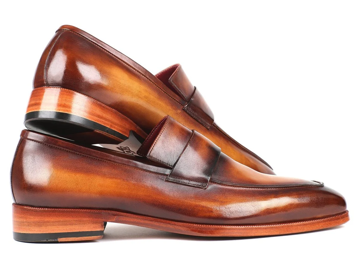 Paul Parkman Men's Loafers in Brown - Image 3
