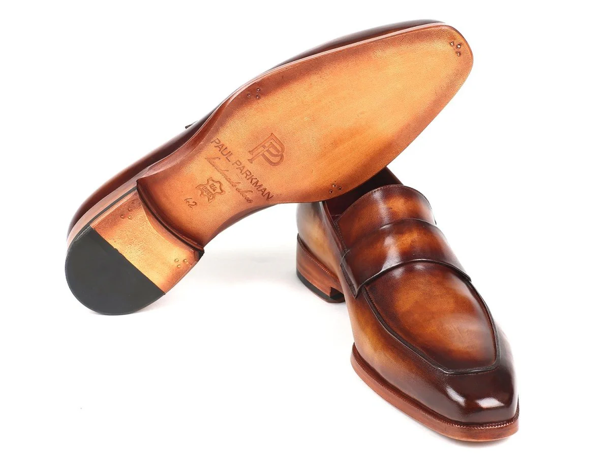 Paul Parkman Men's Loafers in Brown - Image 6
