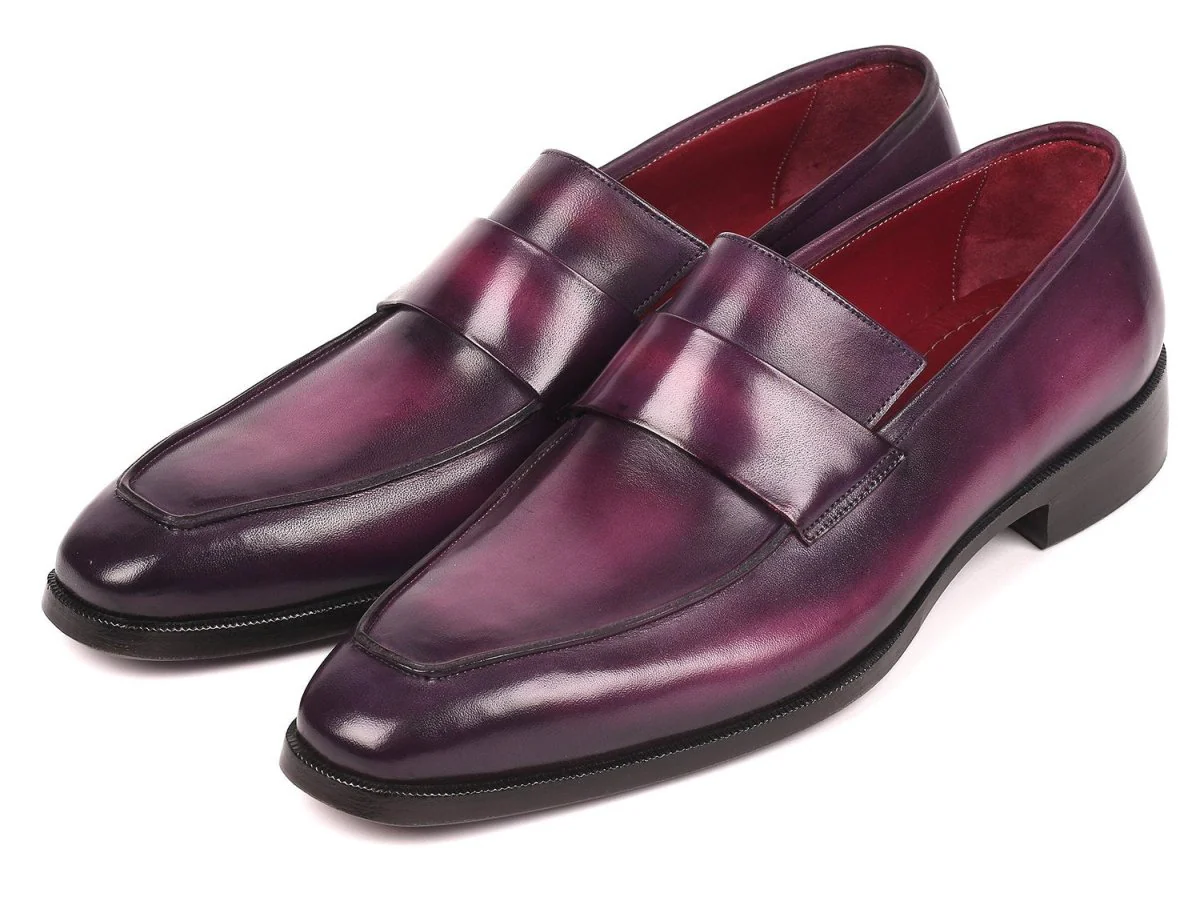 Paul Parkman Men's Loafers in Purple - Image 6