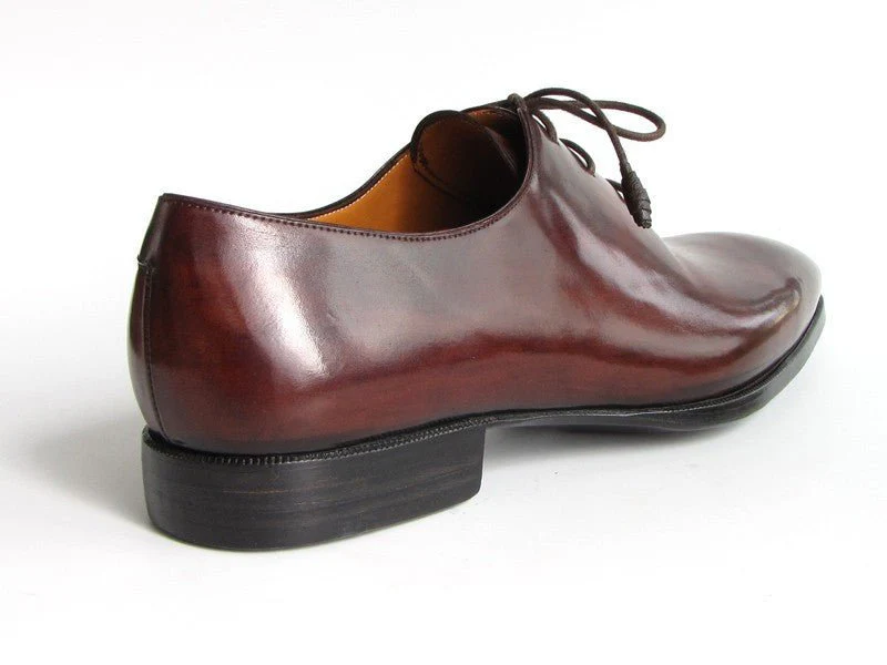 Paul Parkman Men's Oxford Dress Shoes Brownandamp;Bordeaux (ID#22T55) - Image 6