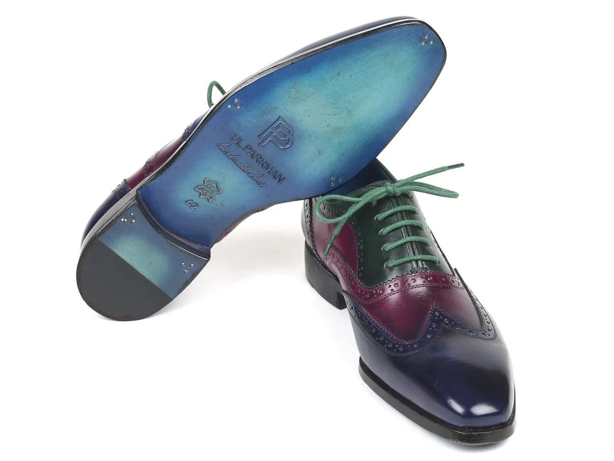 Paul Parkman Men's Wingtip Oxfords in Multiple Colors - Image 2