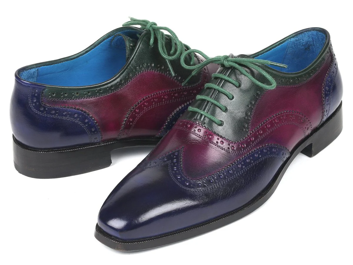 Paul Parkman Men's Wingtip Oxfords in Multiple Colors - Image 3