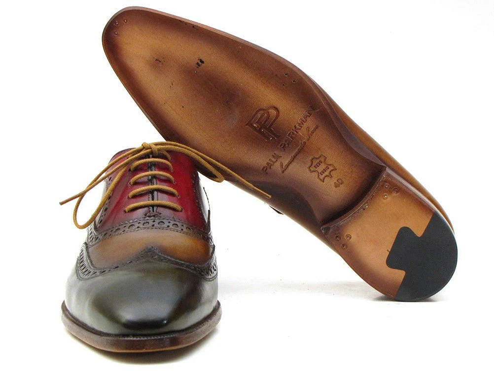 Paul Parkman Three Tone Wingtip Oxfords (ID#PP22F75) - Image 2