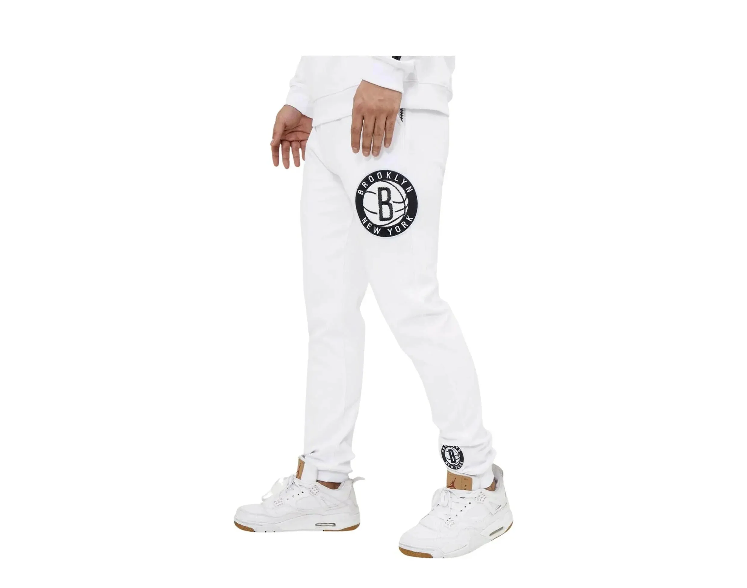 Pro Standard Brooklyn Nets Logo Joggers Sweatpants Men's - Image 2