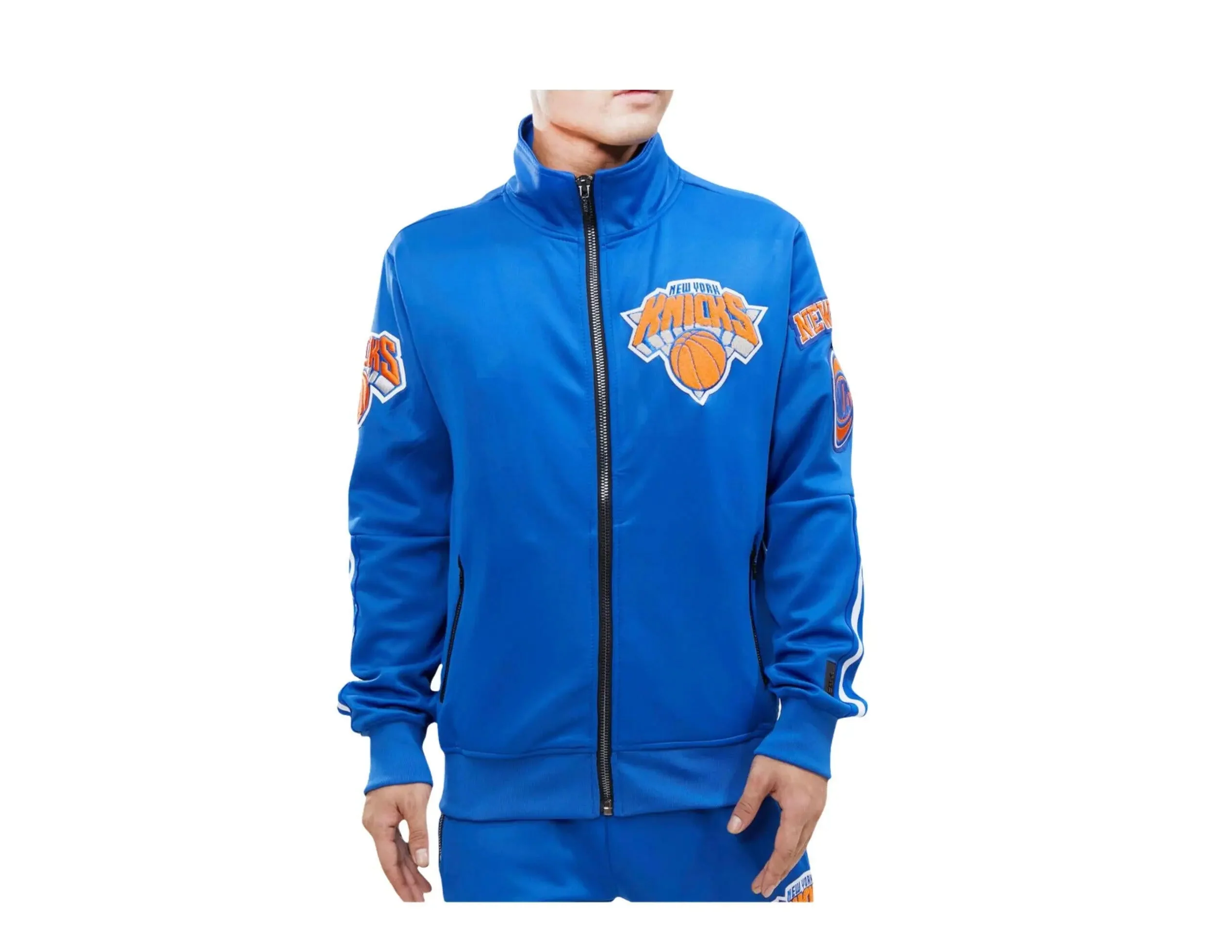 Pro Standard Knicks Pro Team Track Jacket Poly Blend - Image 2