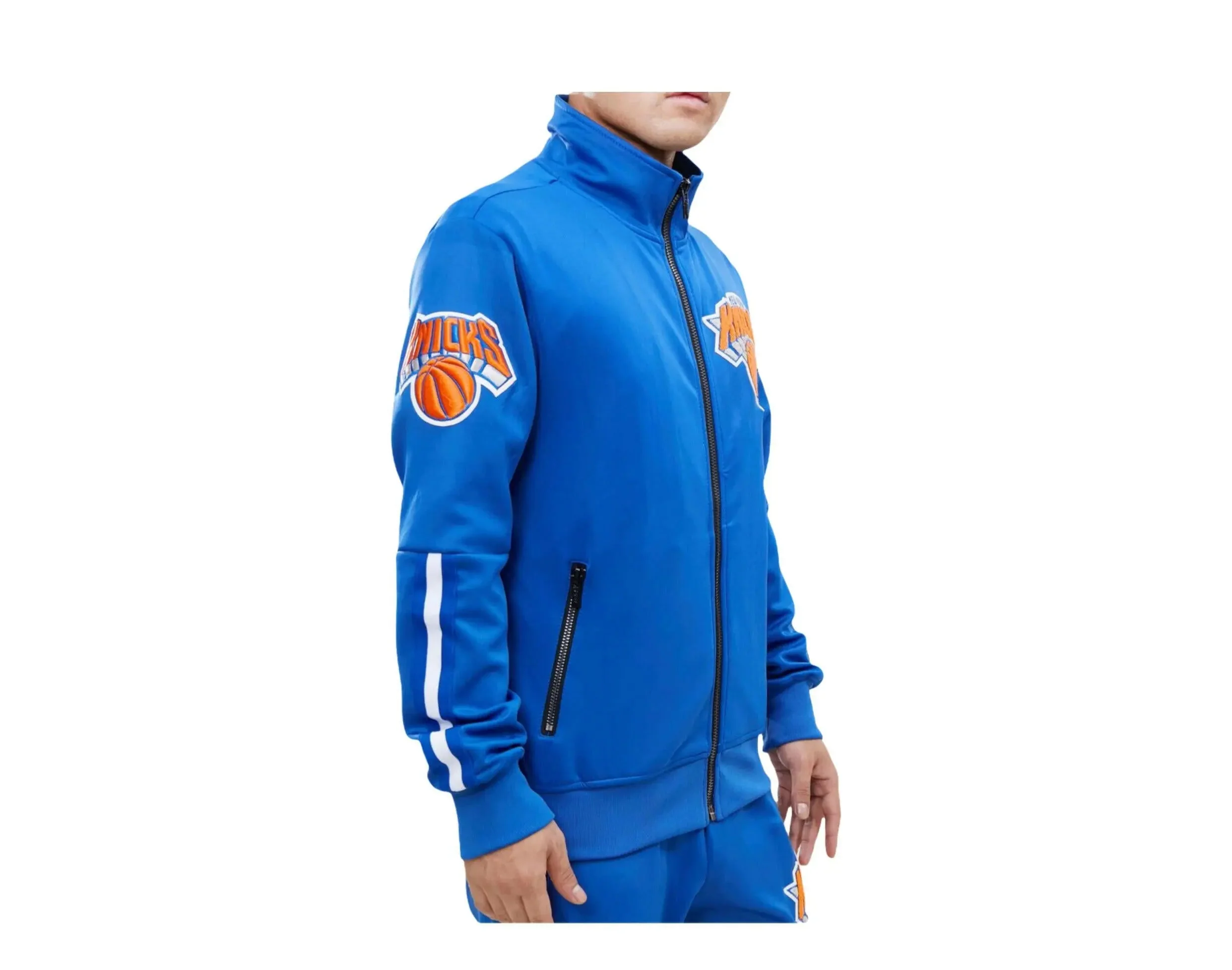 Pro Standard Knicks Pro Team Track Jacket Poly Blend - Image 3